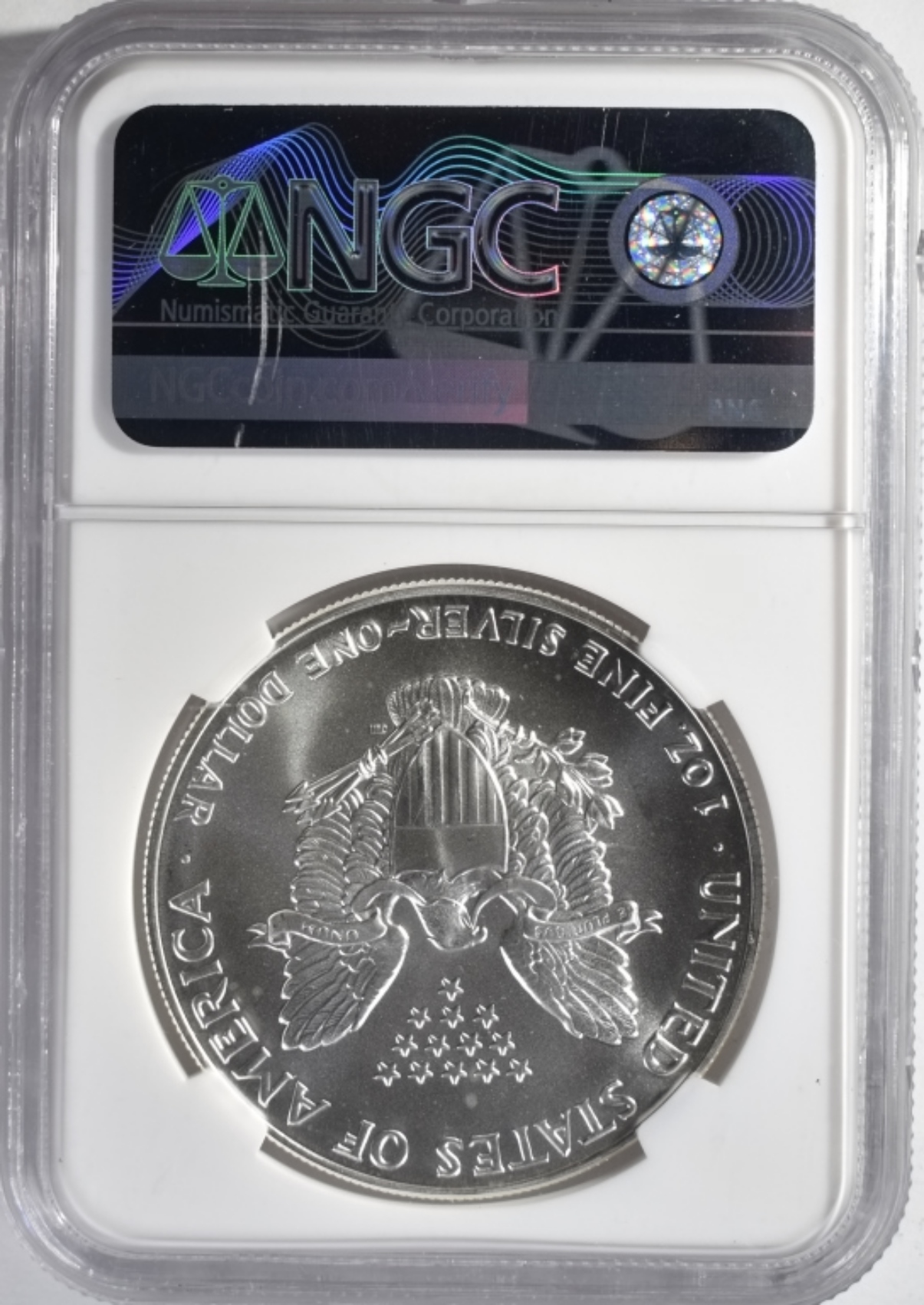1992 Silver Eagle MS69 NGC