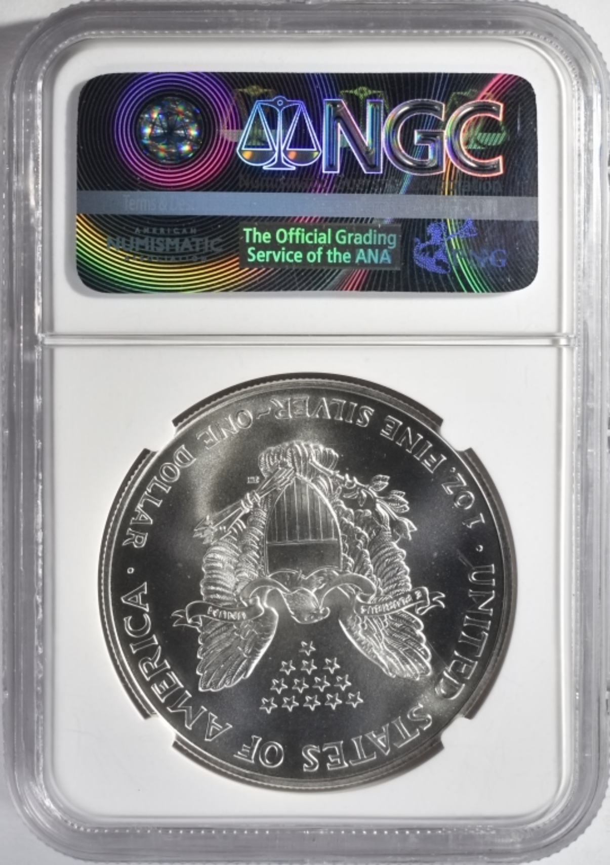 1995 Silver Eagle MS69 NGC