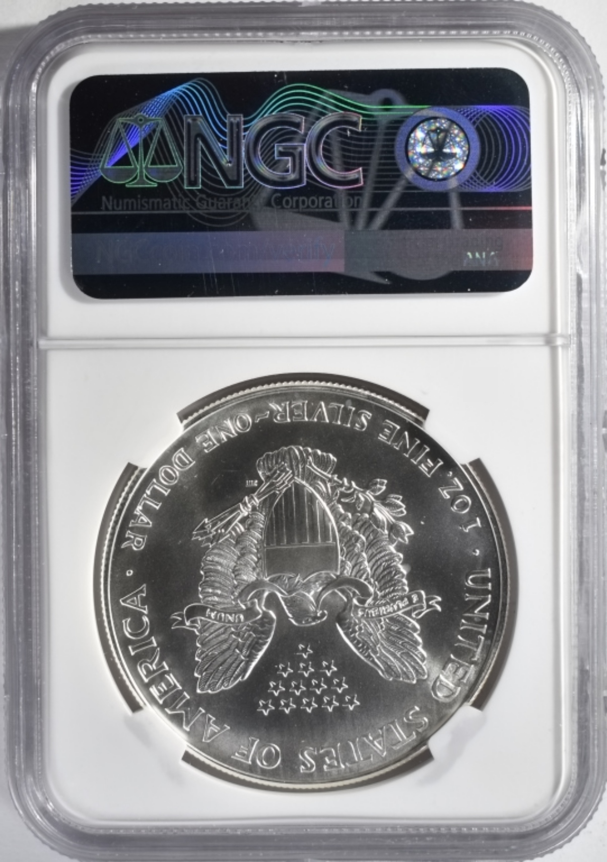 1998 Silver Eagle MS69 NGC