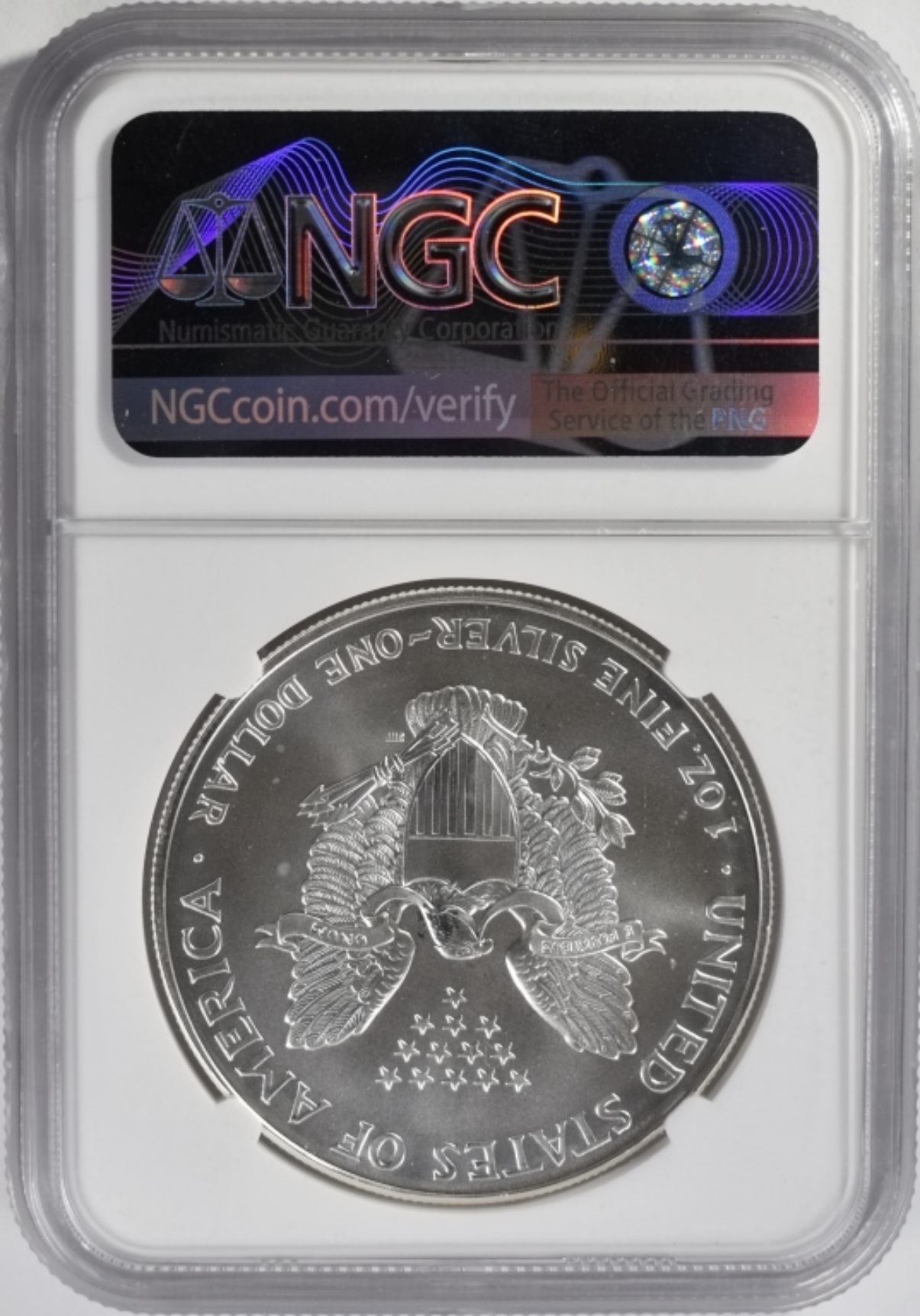 1999 Silver Eagle MS69 NGC
