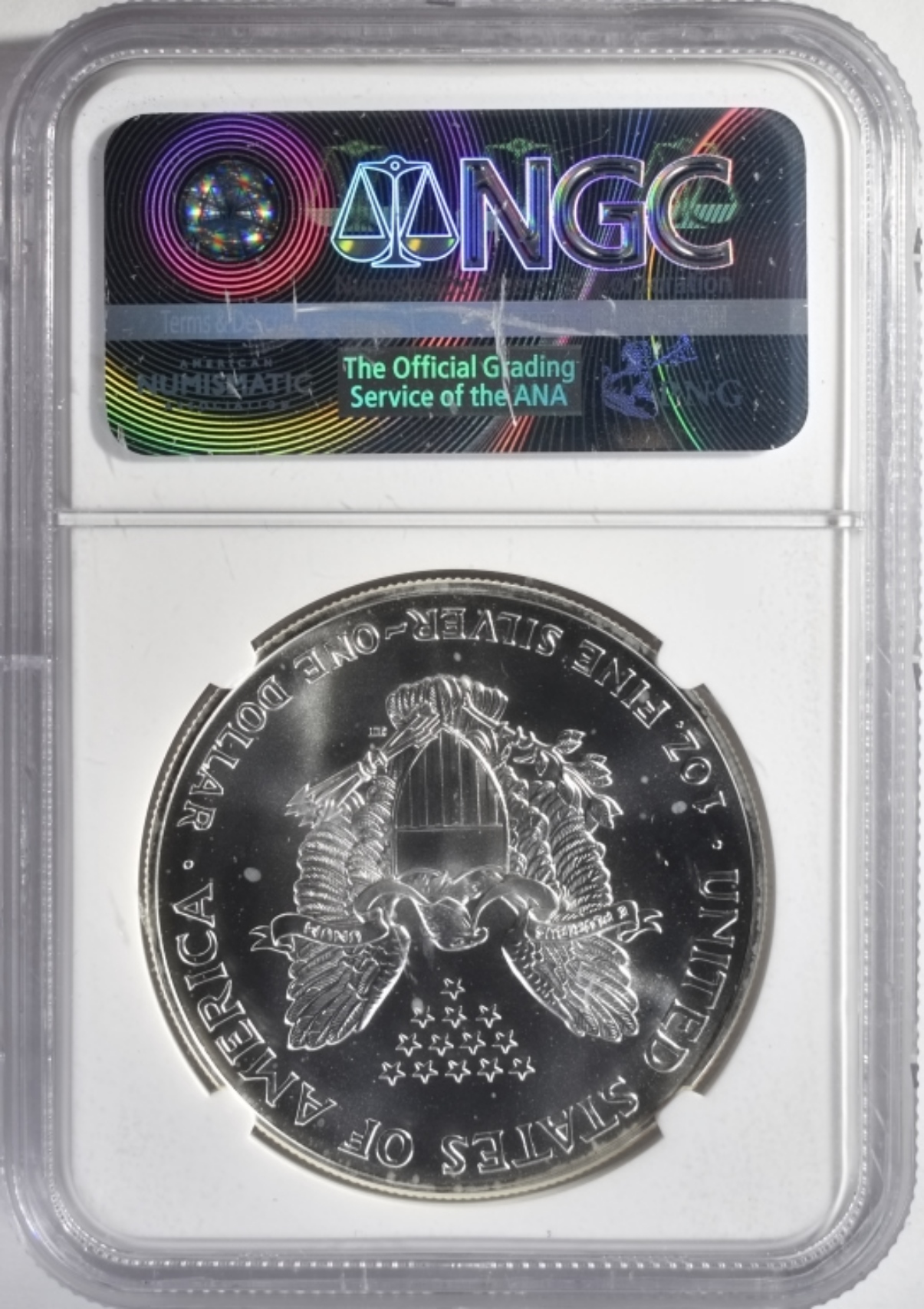 2000 Silver Eagle MS69 NGC