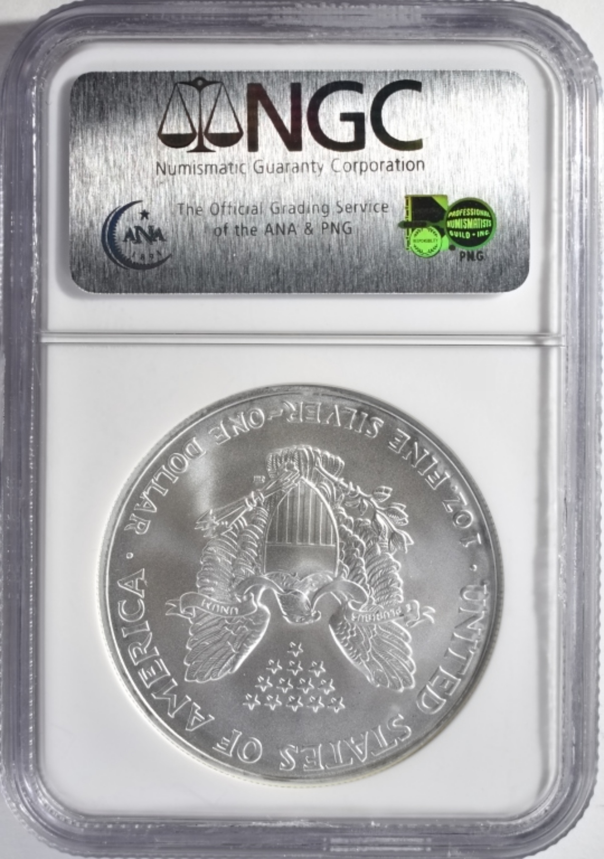 2005 Silver Eagle MS69 NGC First Strikes