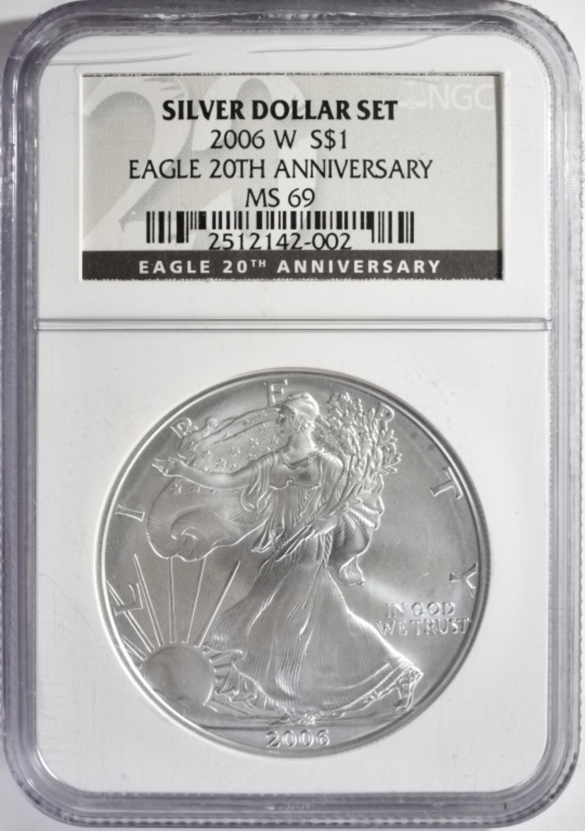2006-W Silver Eagle MS69 NGC