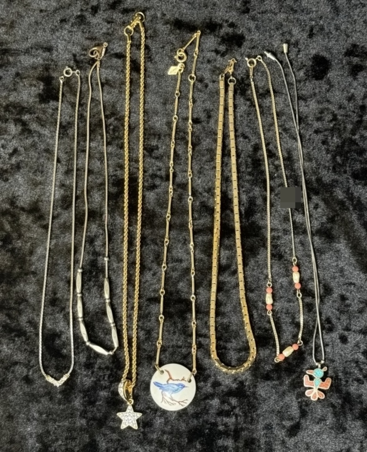7 Mixed Tone Necklaces