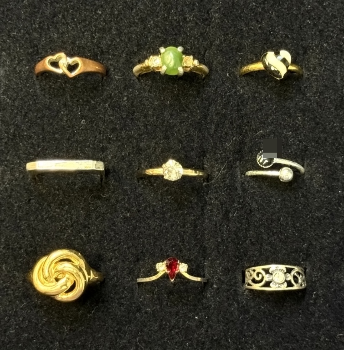9 Pc Rings