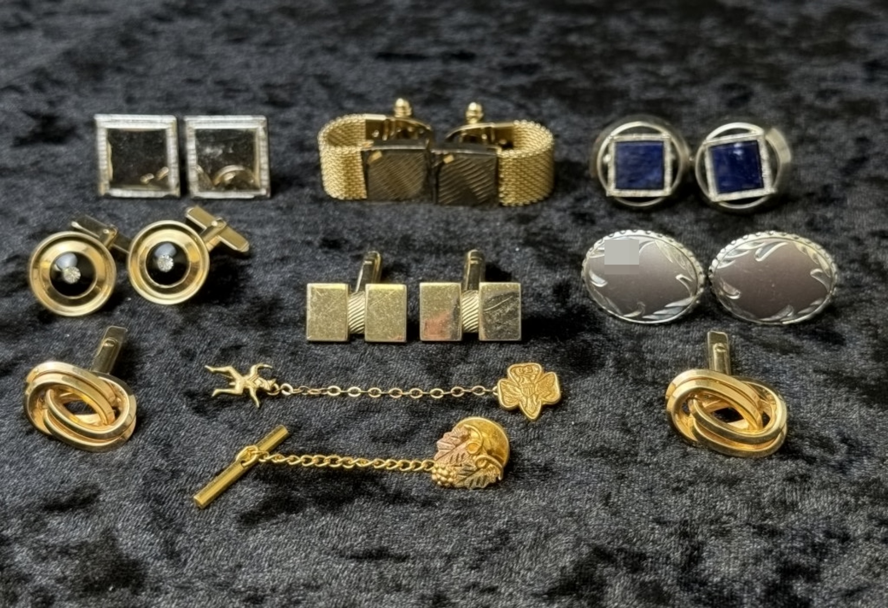 Vintage Cufflink & Tie Chains