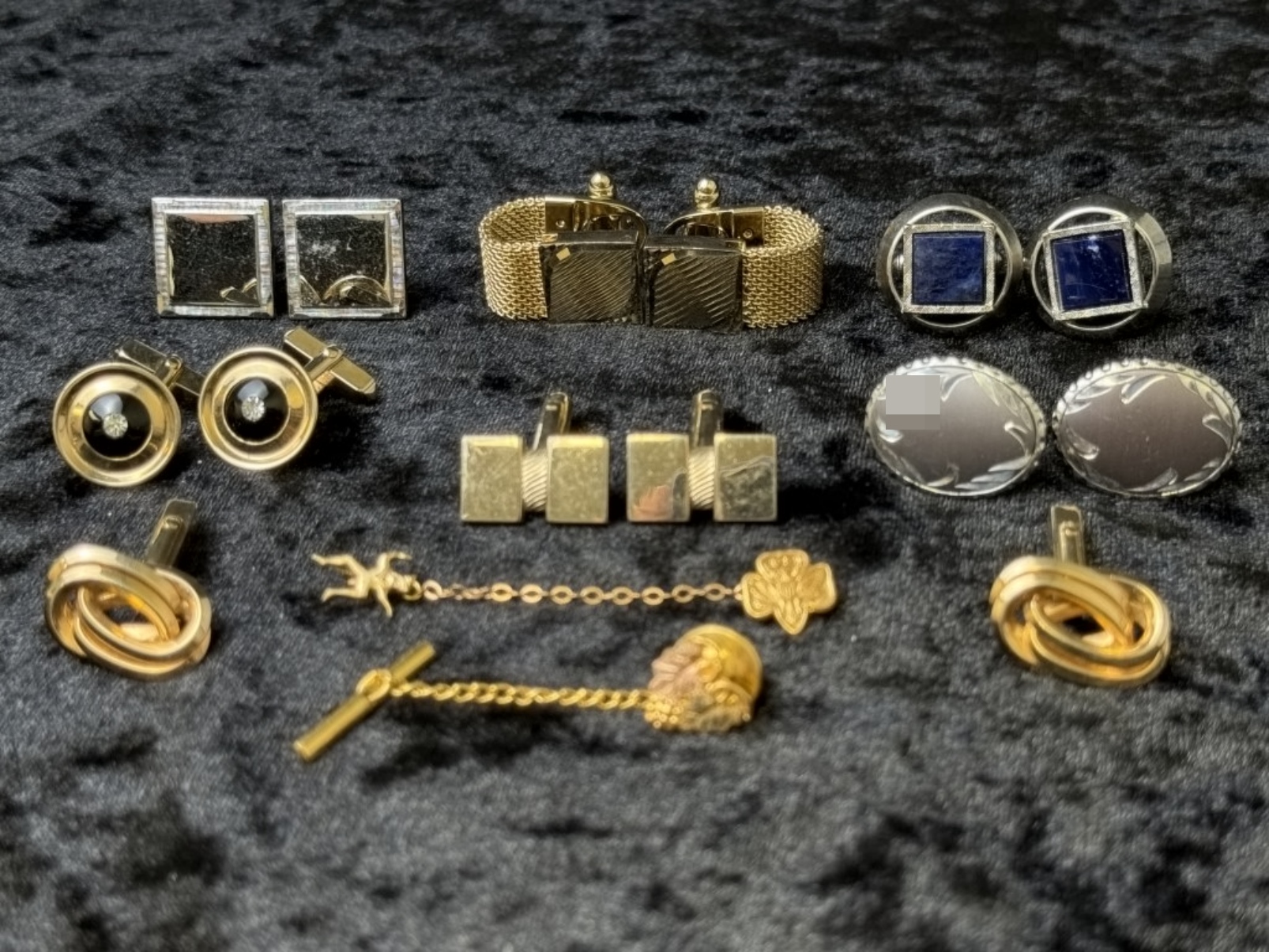 Vintage Cufflink & Tie Chains