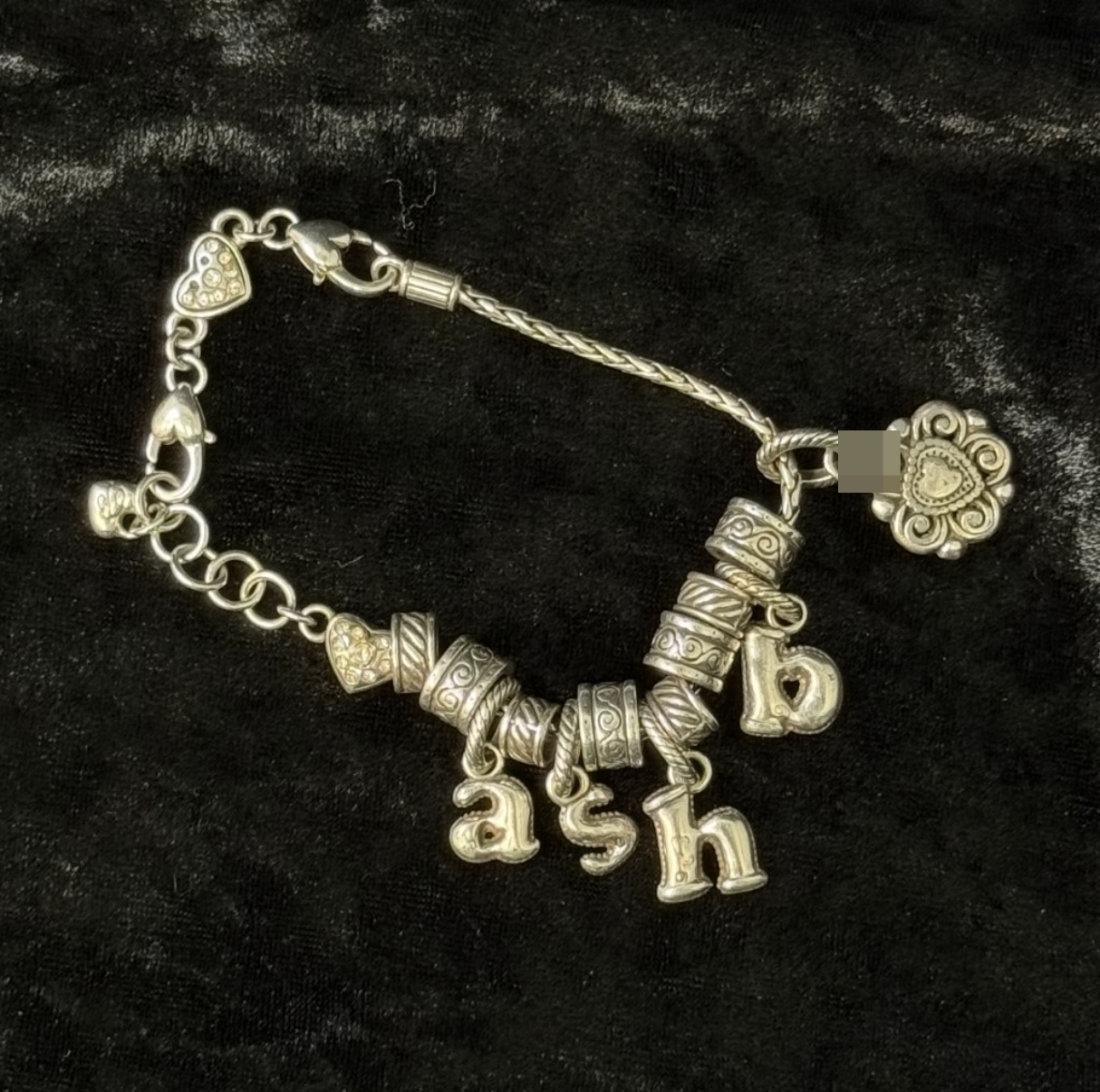 Charm Bracelet Silver Toned