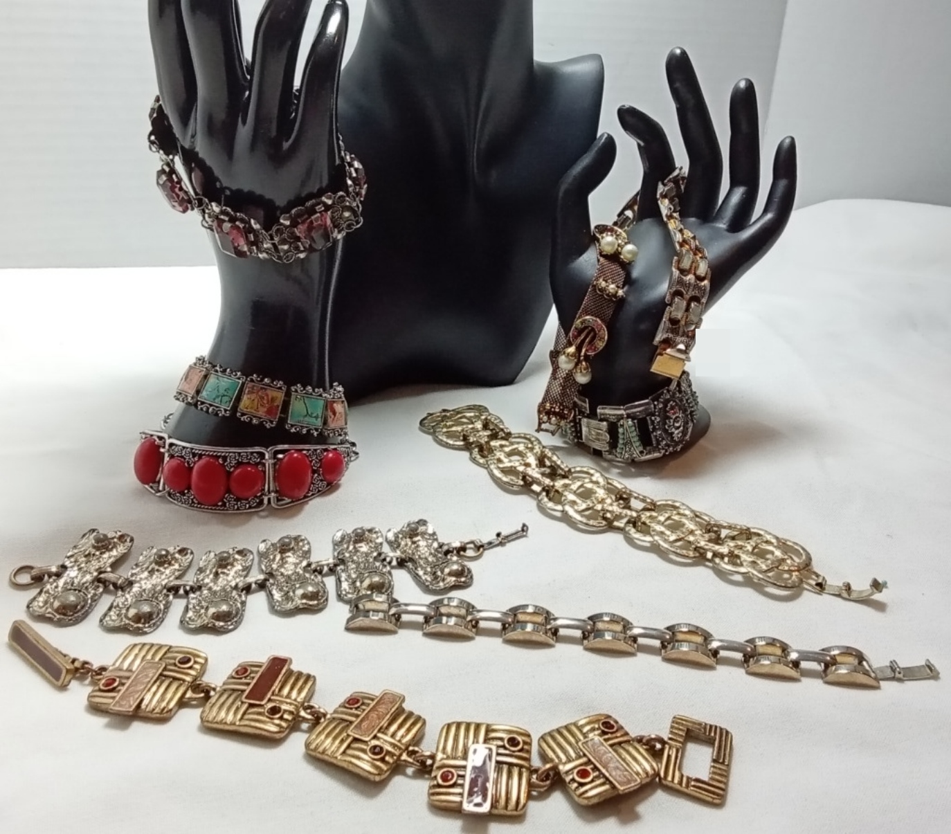 Mixed Costume Jewelry Lot, 10 Pieces