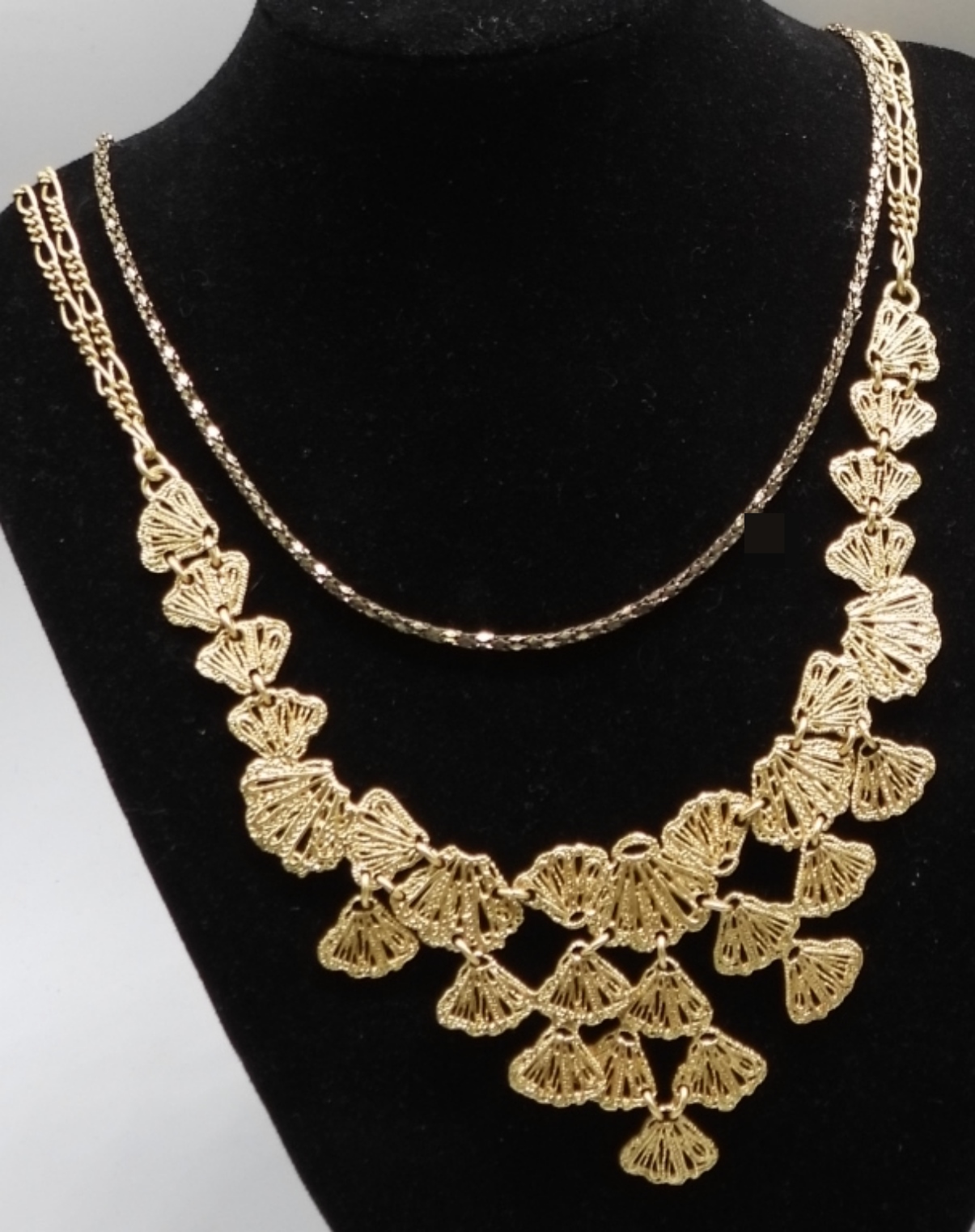 (5) Gold-Tone Necklaces