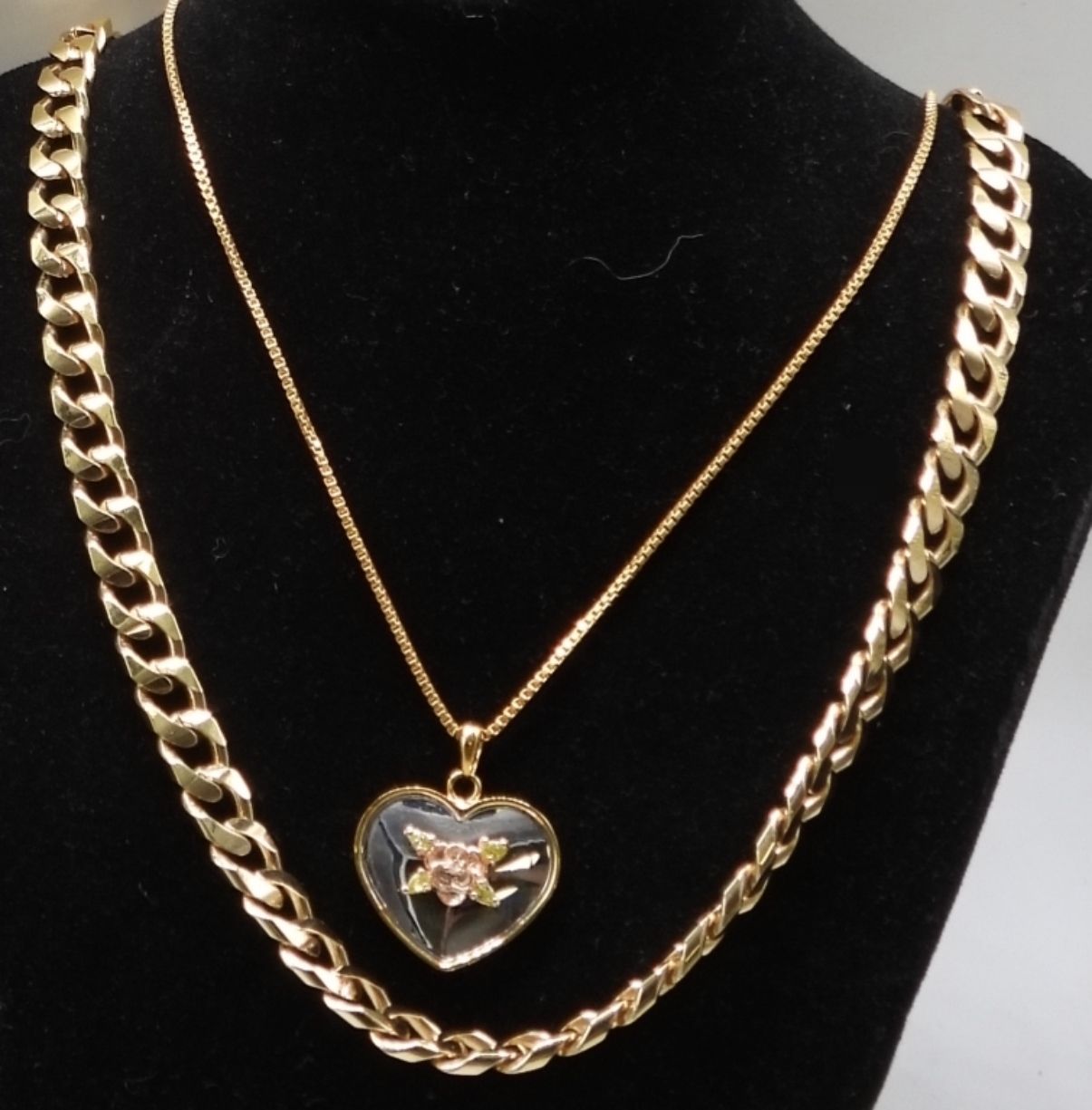 (5) Gold-Tone Necklaces