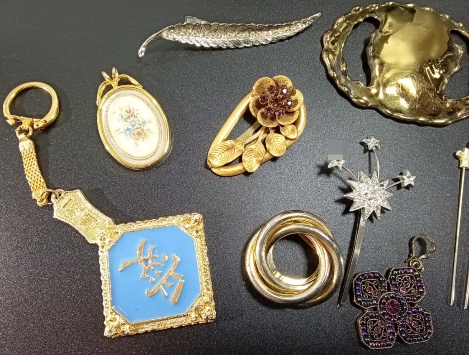 Vintage Gold & Silver-Tone, 9 piece