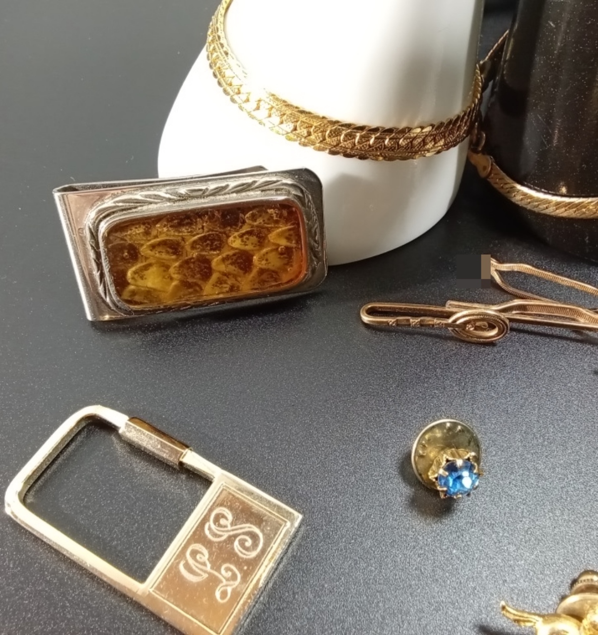 Vintage Gold & Silver-Tone Jewelry Lot, 9 Pieces