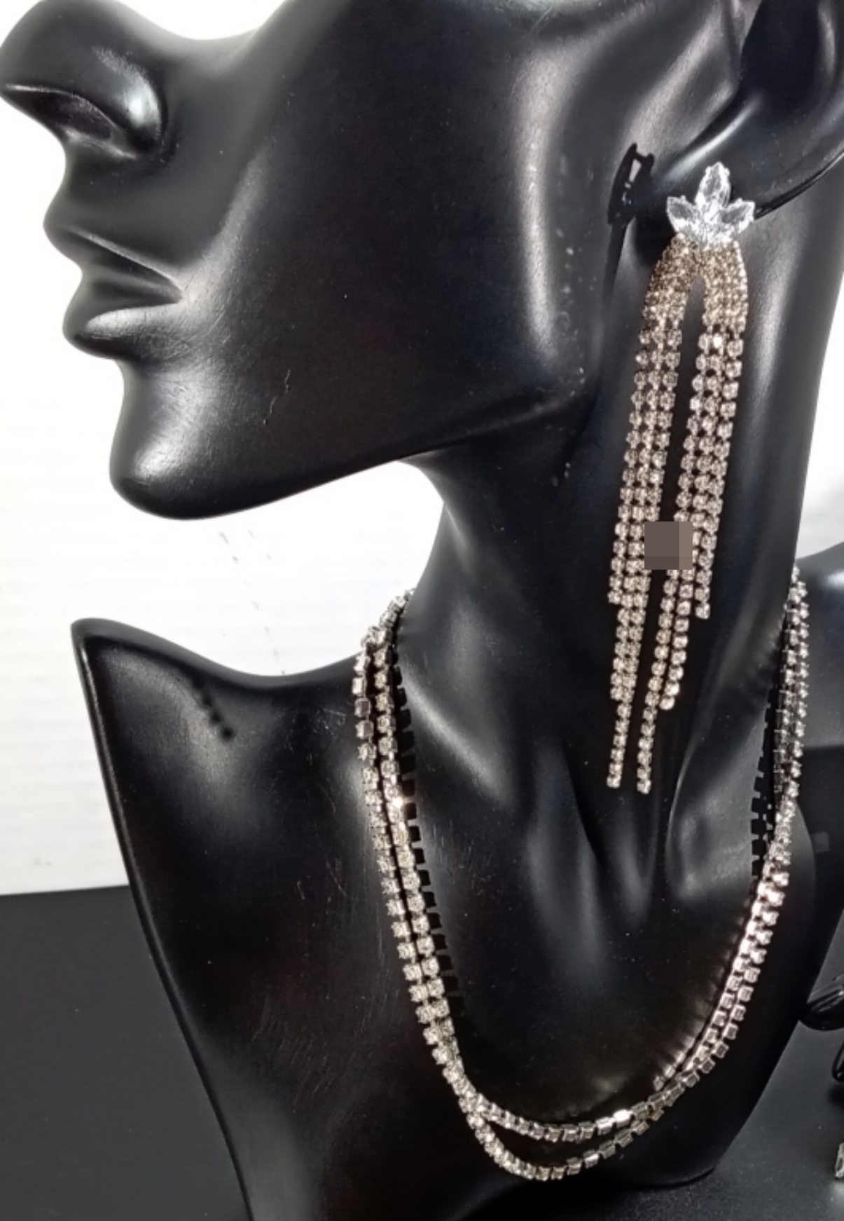 Vintage Costume Jewelry Lot, 9-Piece Silver & Gold