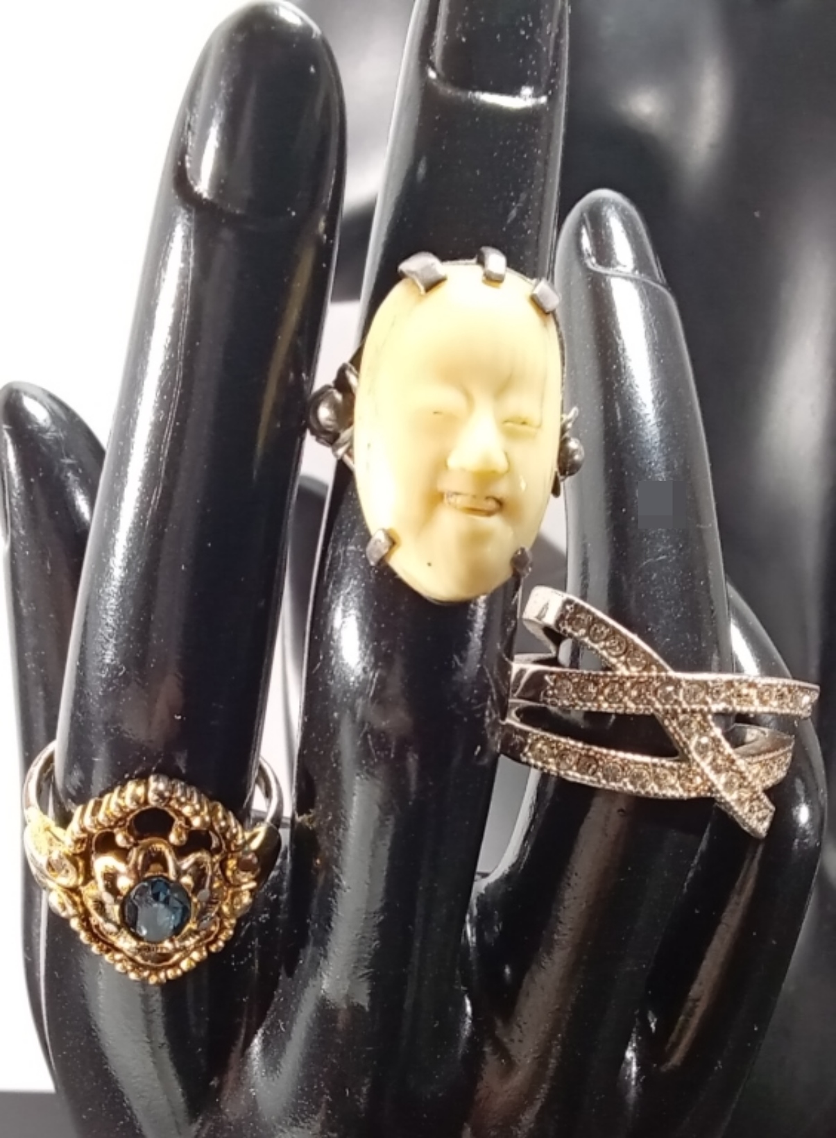 Vintage Mixed Costume Jewelry Lot, 12 Pieces