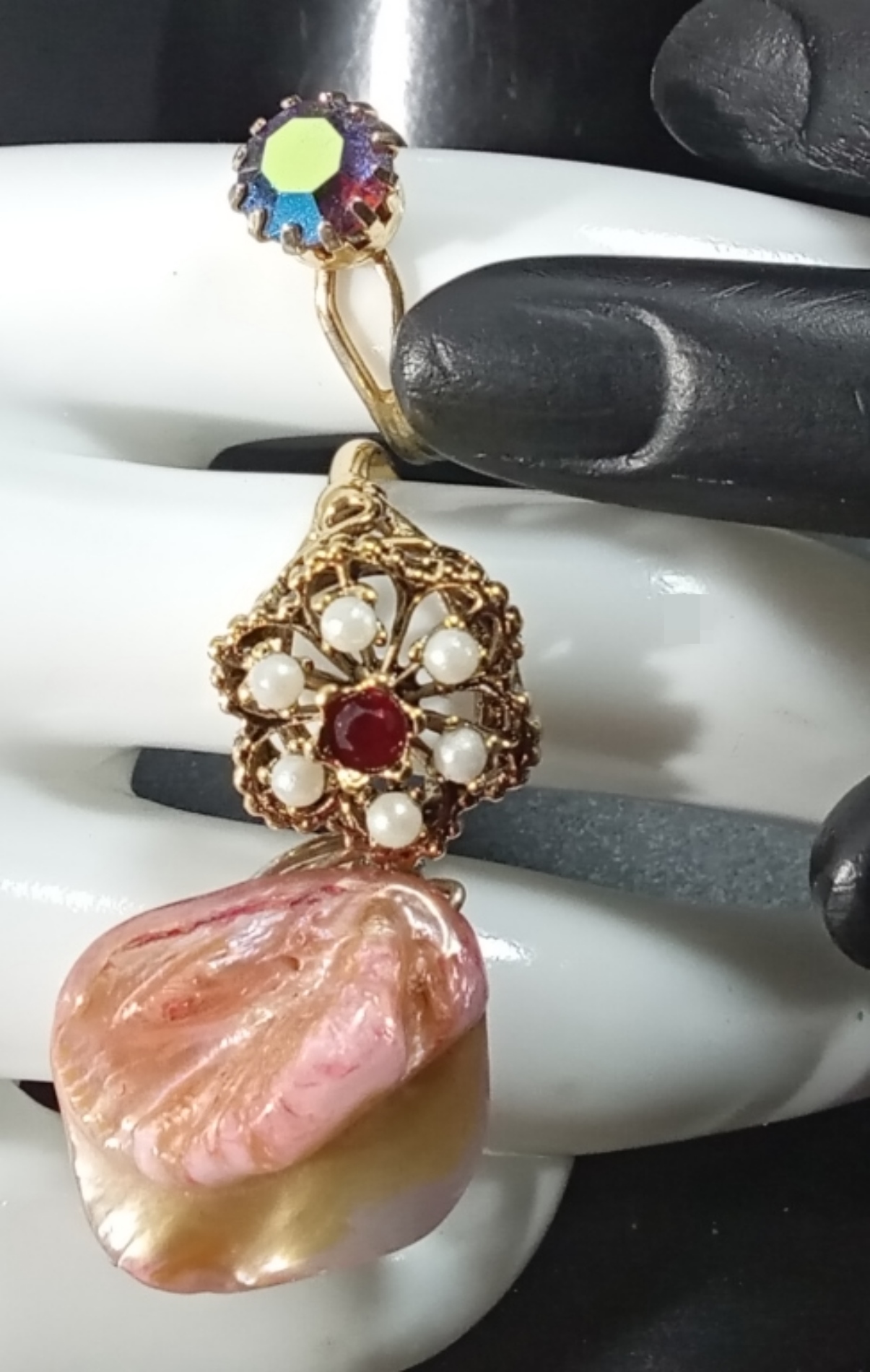 Vintage Mixed Costume Jewelry Lot, 12 Pieces