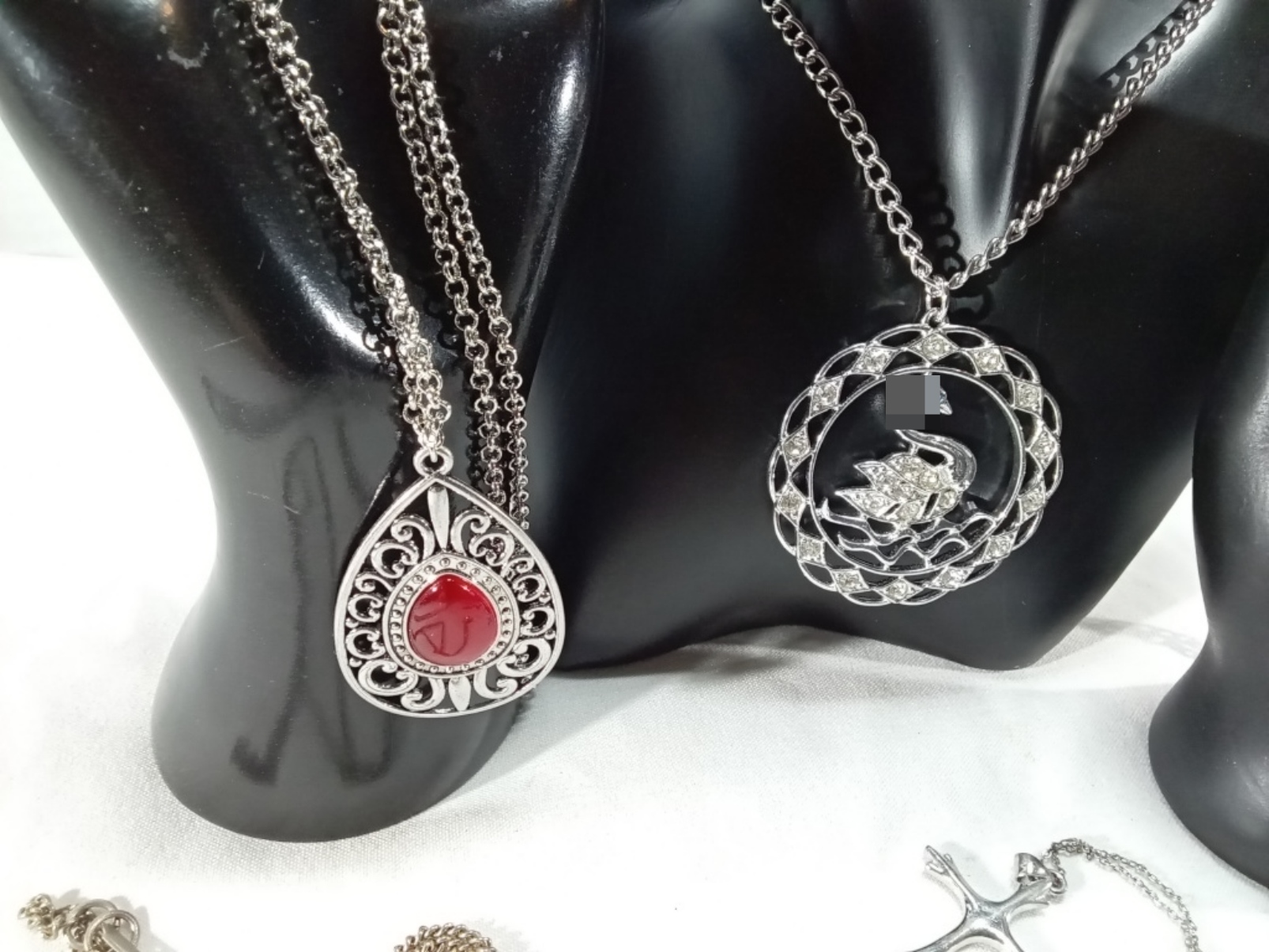 Vintage Silver and Gold Tone Rhinestone Jewelry