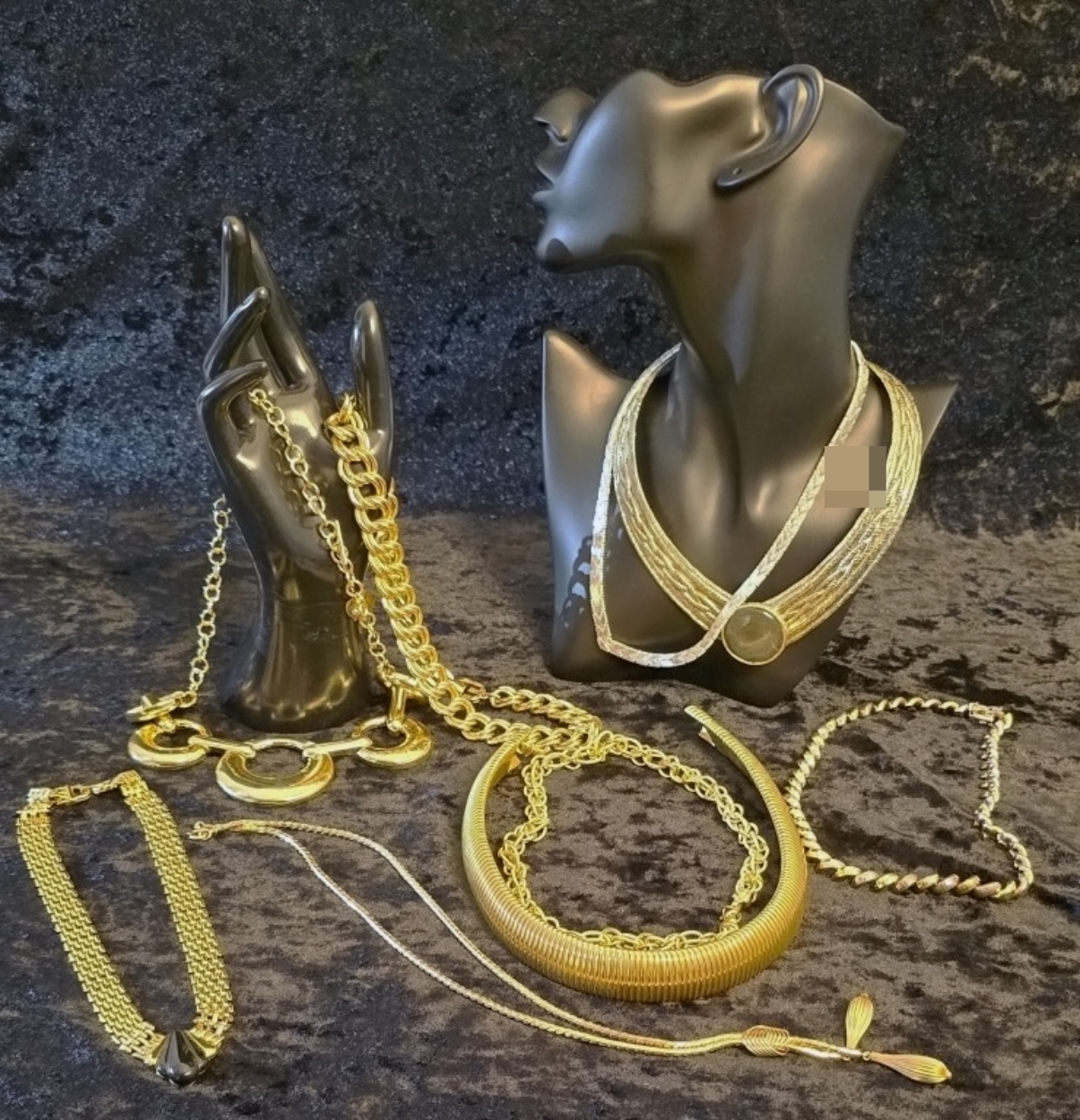 9 Gold and Silver Tone Necklaces