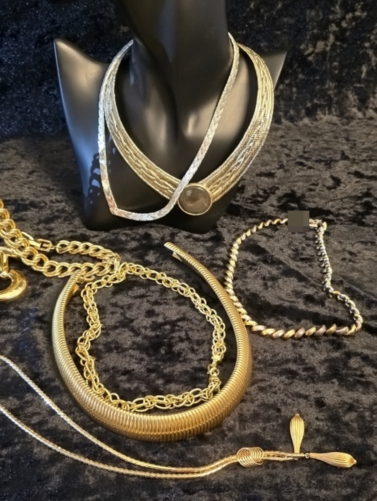 9 Gold and Silver Tone Necklaces
