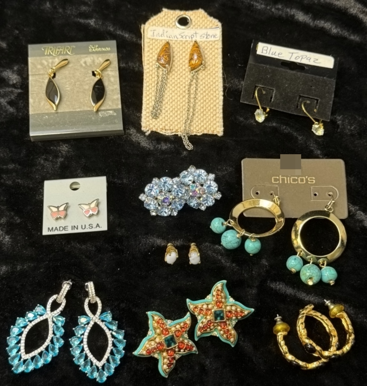 10 Pair of Fashion Earrings