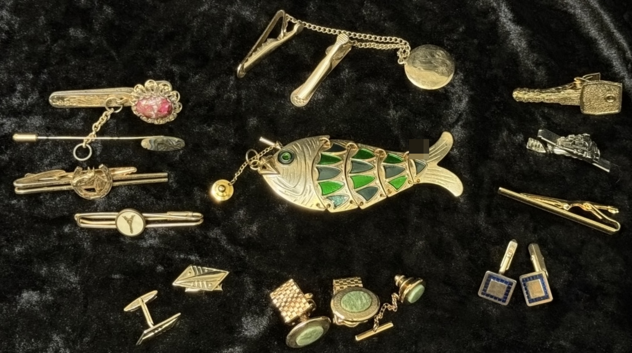 Vintage Men's Costume Jewelry
