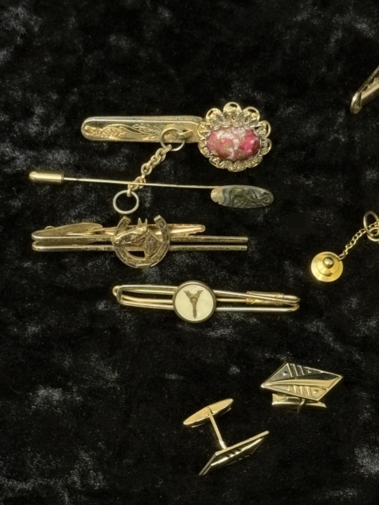 Vintage Men's Costume Jewelry