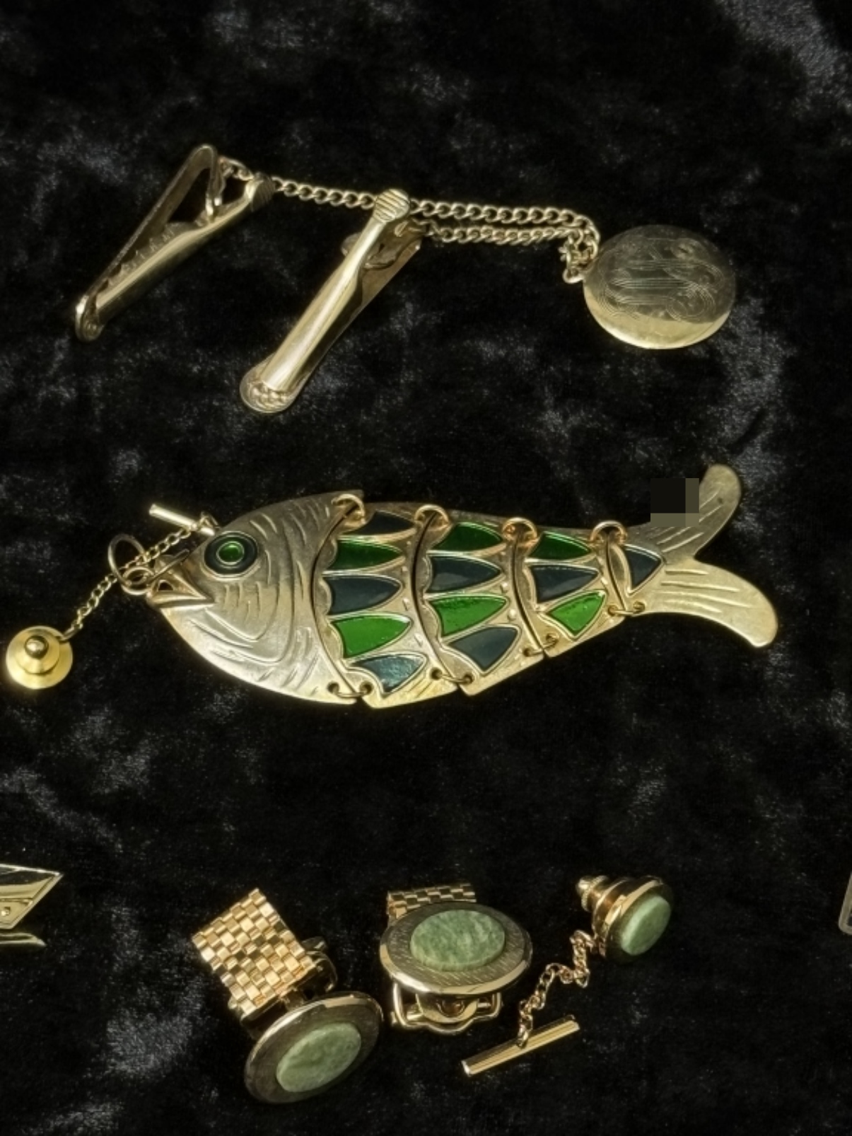 Vintage Men's Costume Jewelry