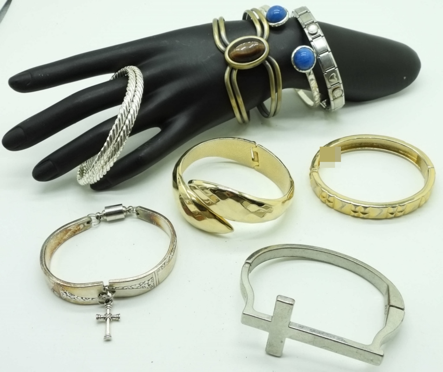Variety of Bangles and Hinged Bracelets