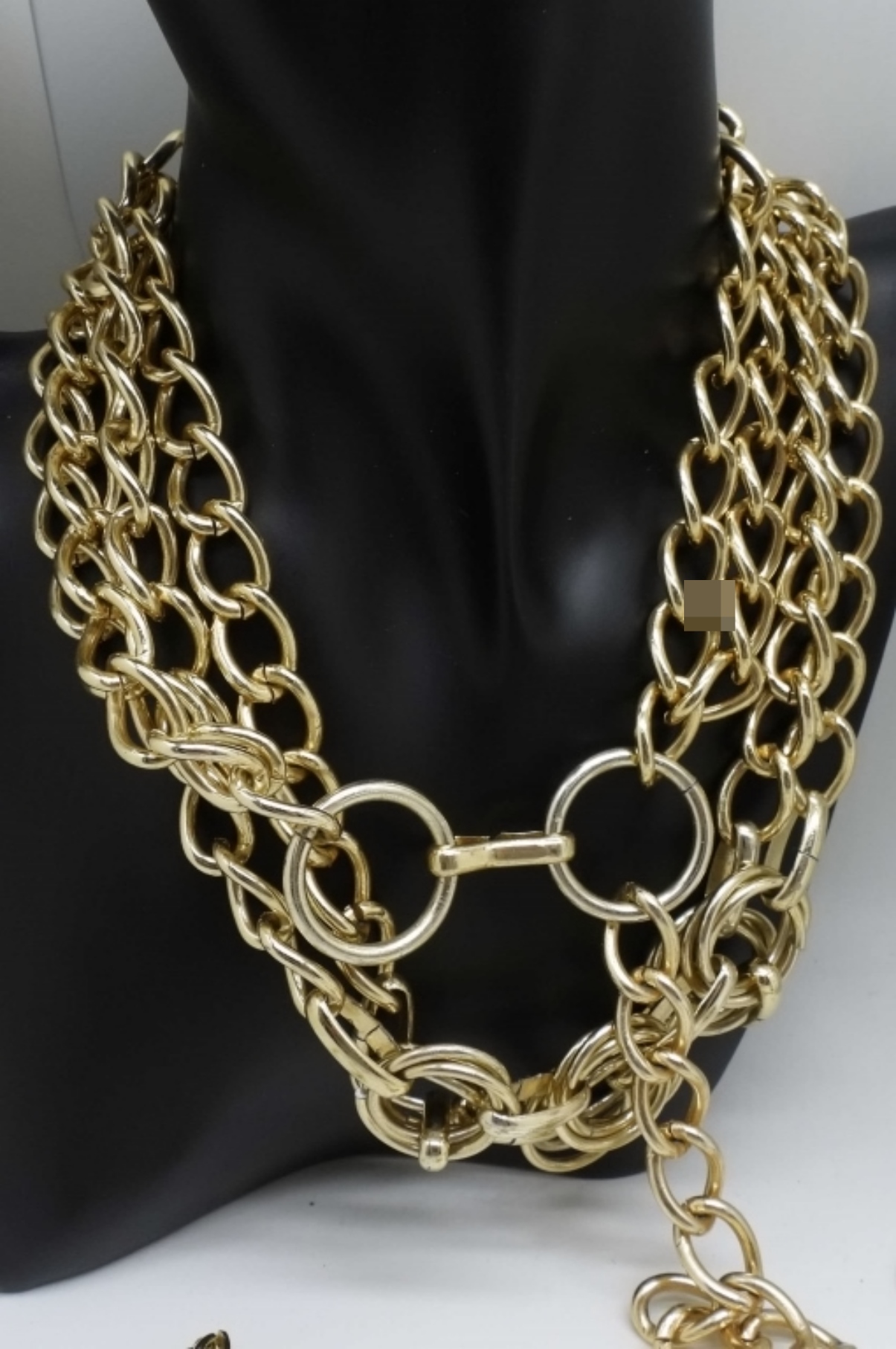 5 Gold Tone Becklaces