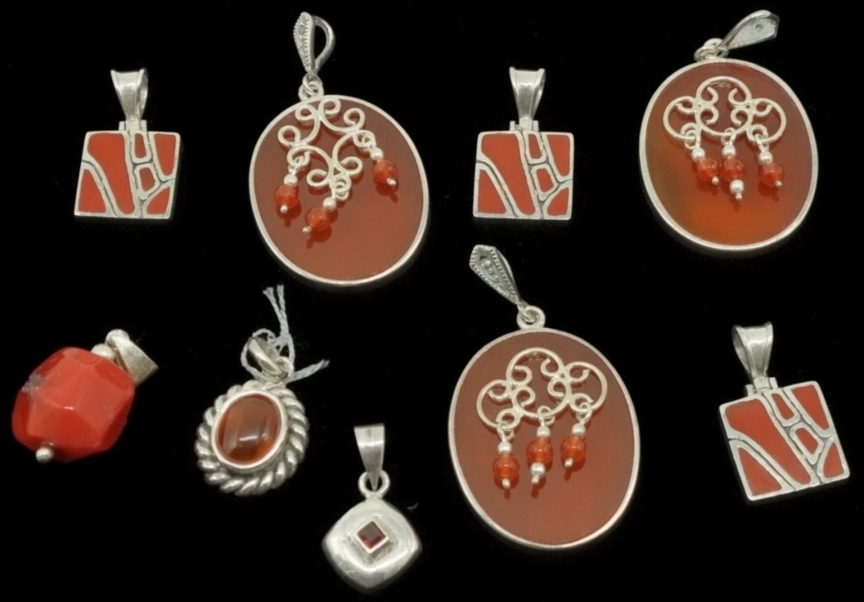 Silver Tone Pendants