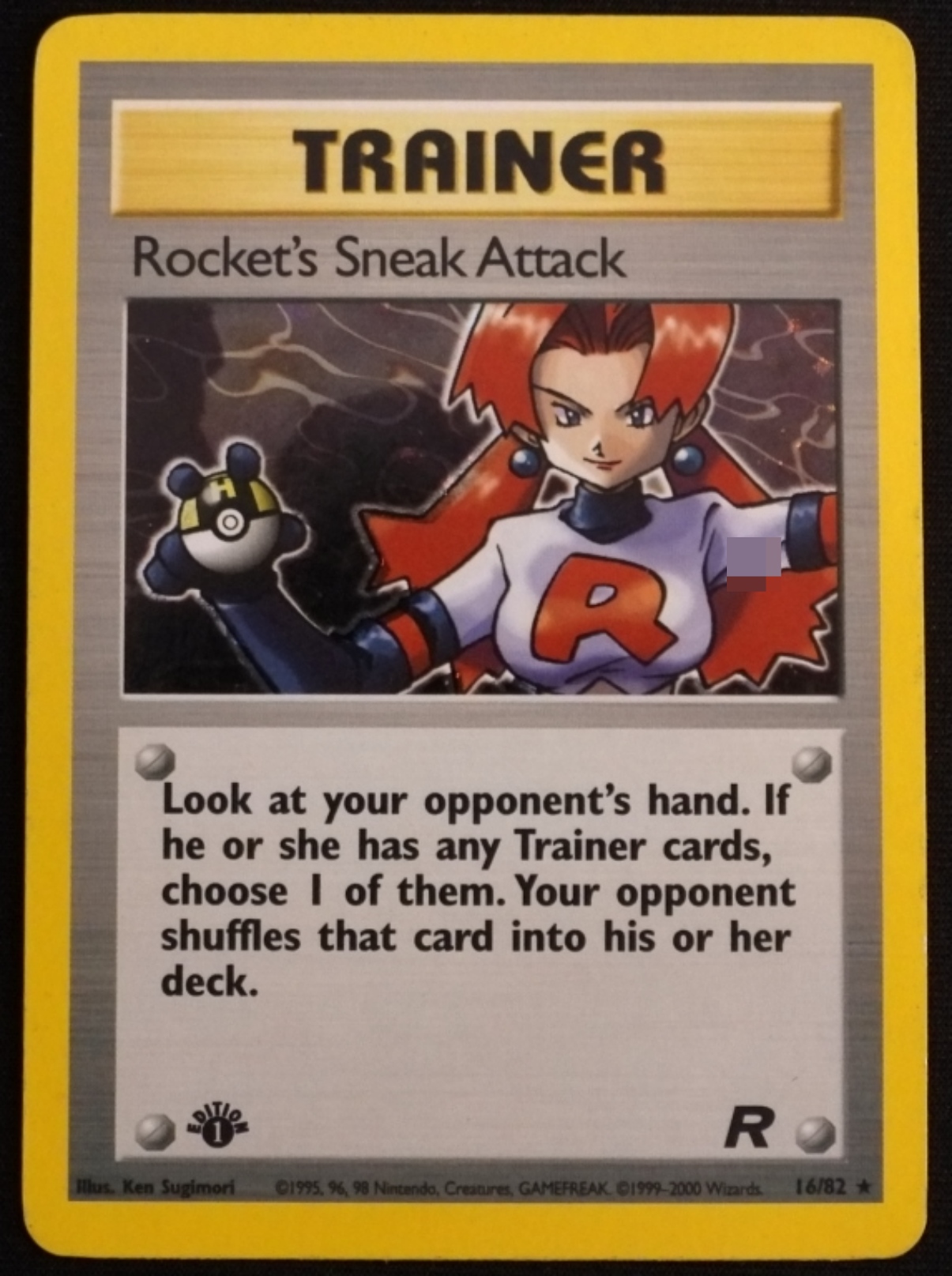 Rocket's Sneak Attack Trainer 1st Edition