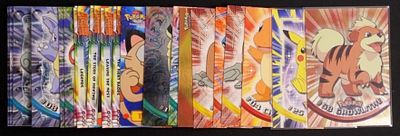 Pokemon TOPPS Card Lot, 25 Cards. Lot of 25 TOPPS Pokemon trading cards. Featuring various 