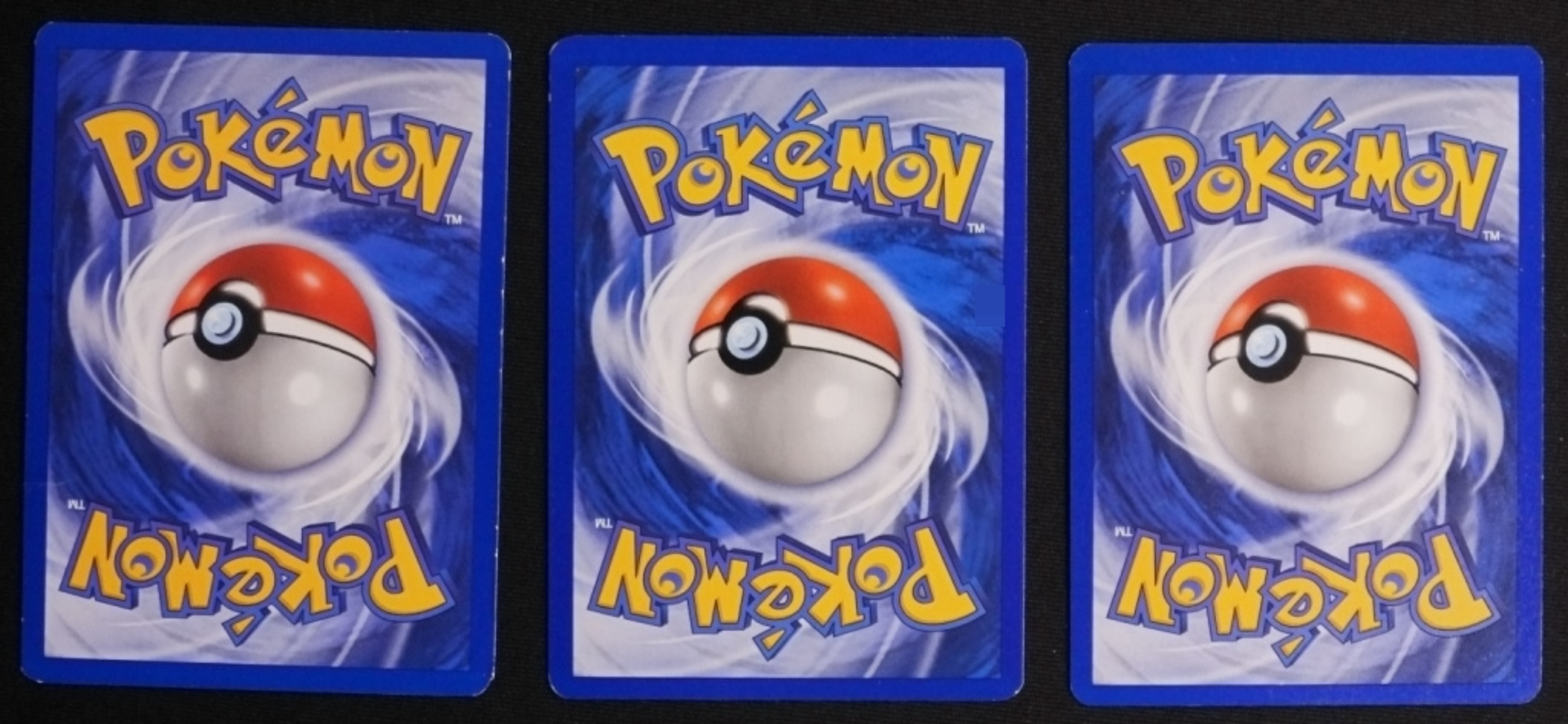 2000 Pikachu Neo Genesis 1st Edition, Lot of 3
