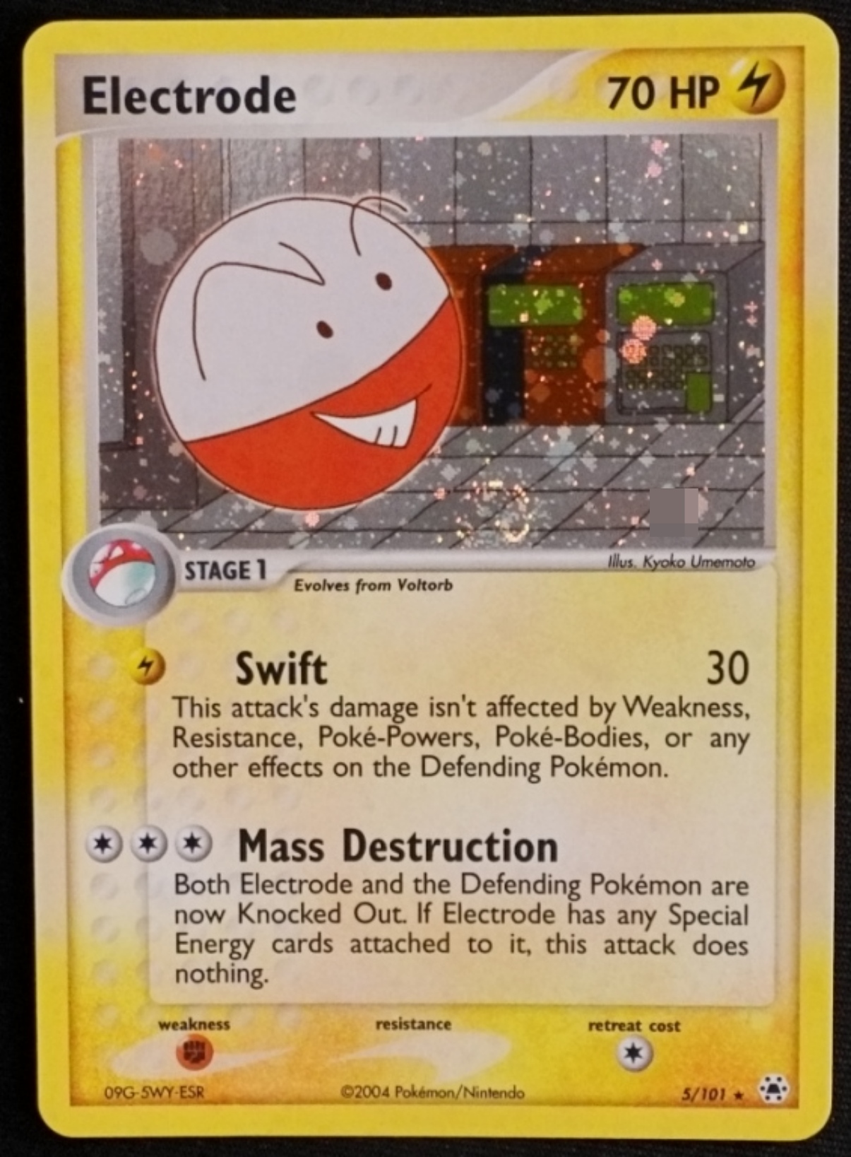 2004 Electrode EX Hidden Legends #5/101
