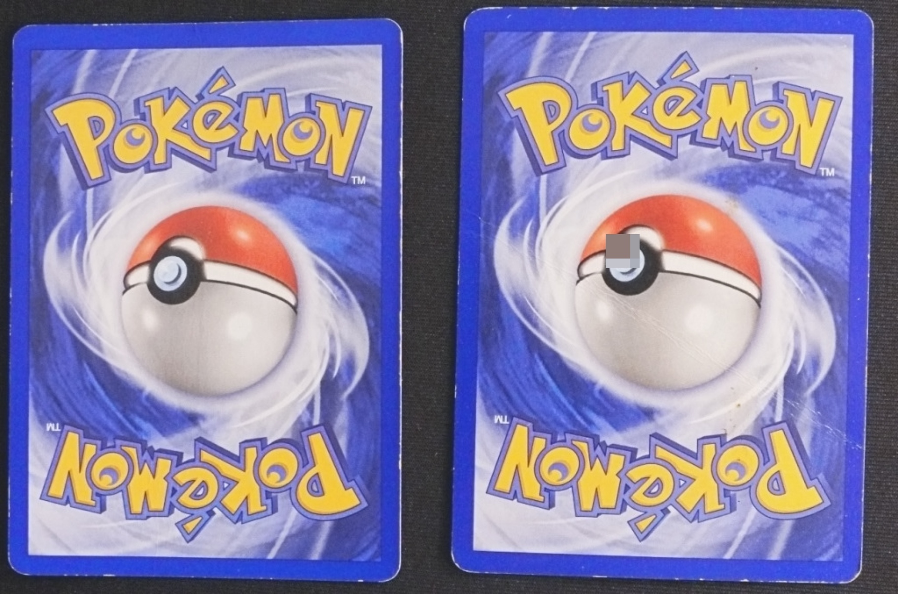 1999 Clefairy & Chansey Base Set Holo Both Damaged