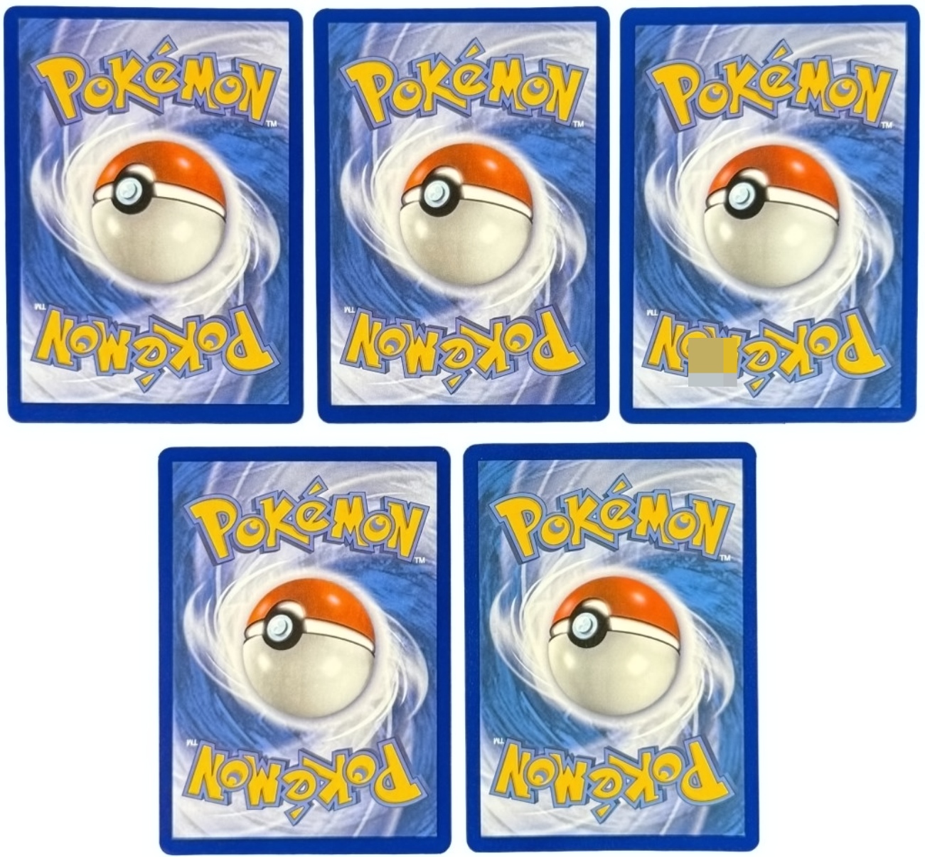 Pokemon Card Lot, 5 Cards, Mixed Sets