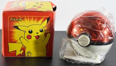 1999 Burger King Pokemon Pikachu Toy w/ Box. 1999 Burger King Nintendo Pokemon Pikachu 