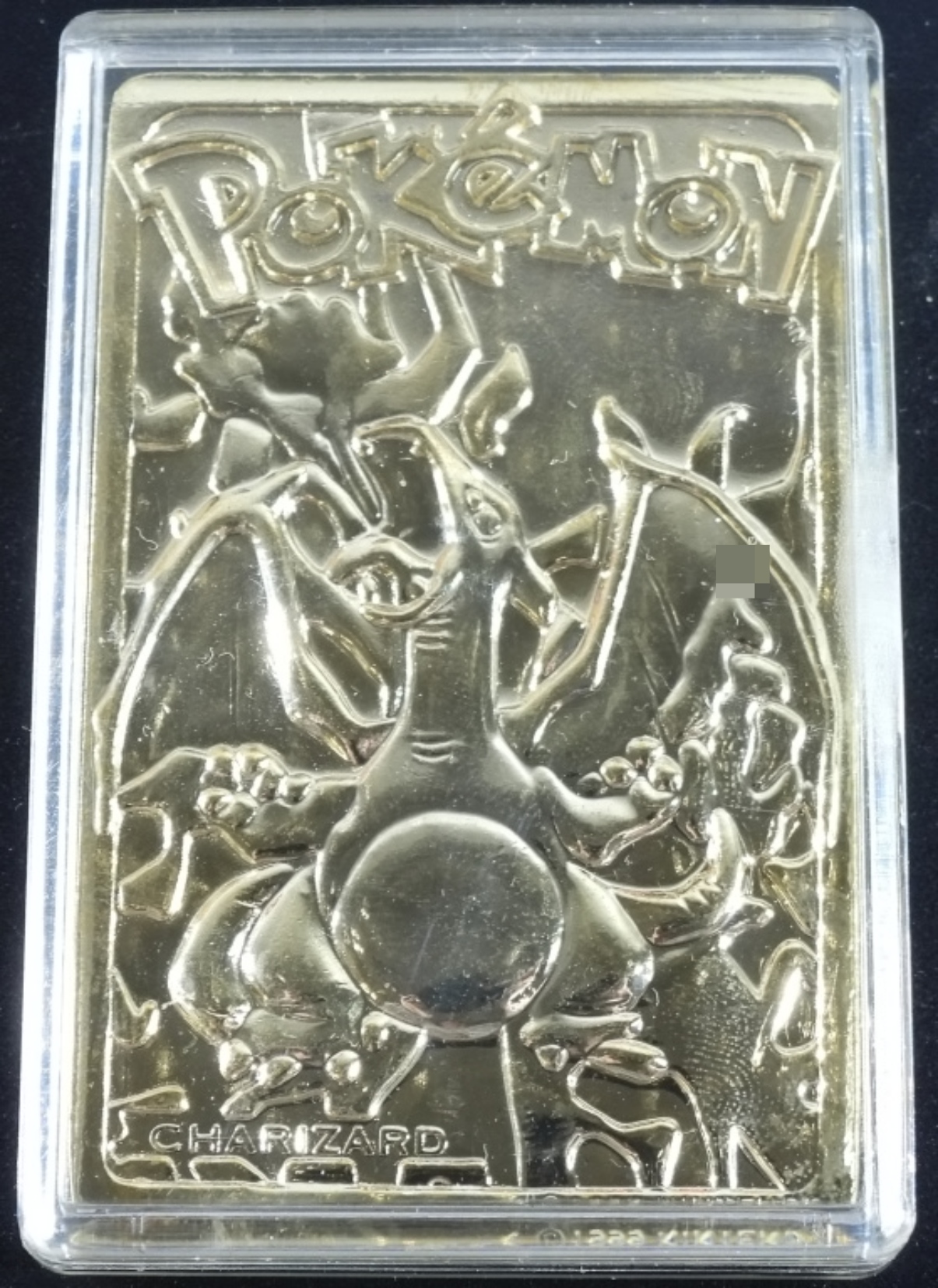1999 Charizard 23K Gold Card Pokeball Set