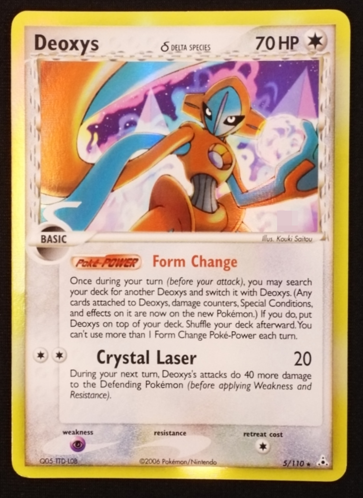 2006 Deoxys Delta Species #5/110