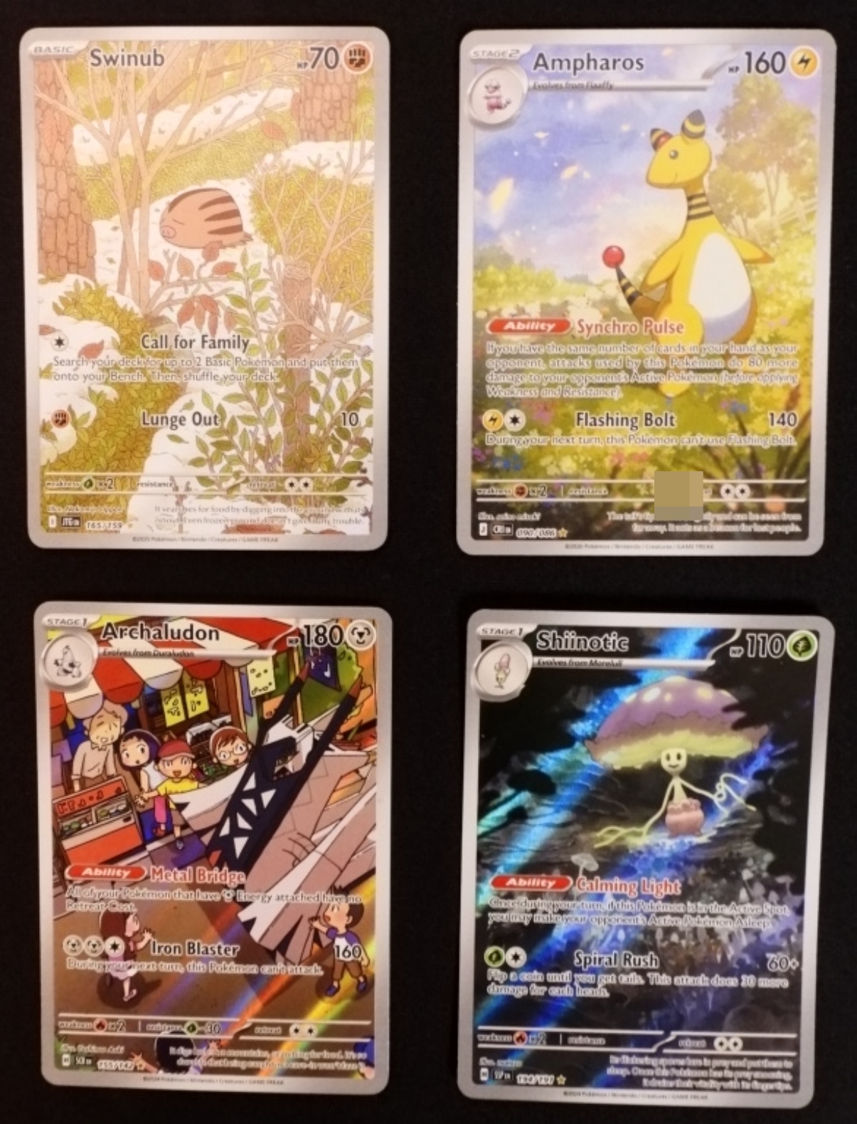 Pokemon Card Lot, 8 Illustration Rares