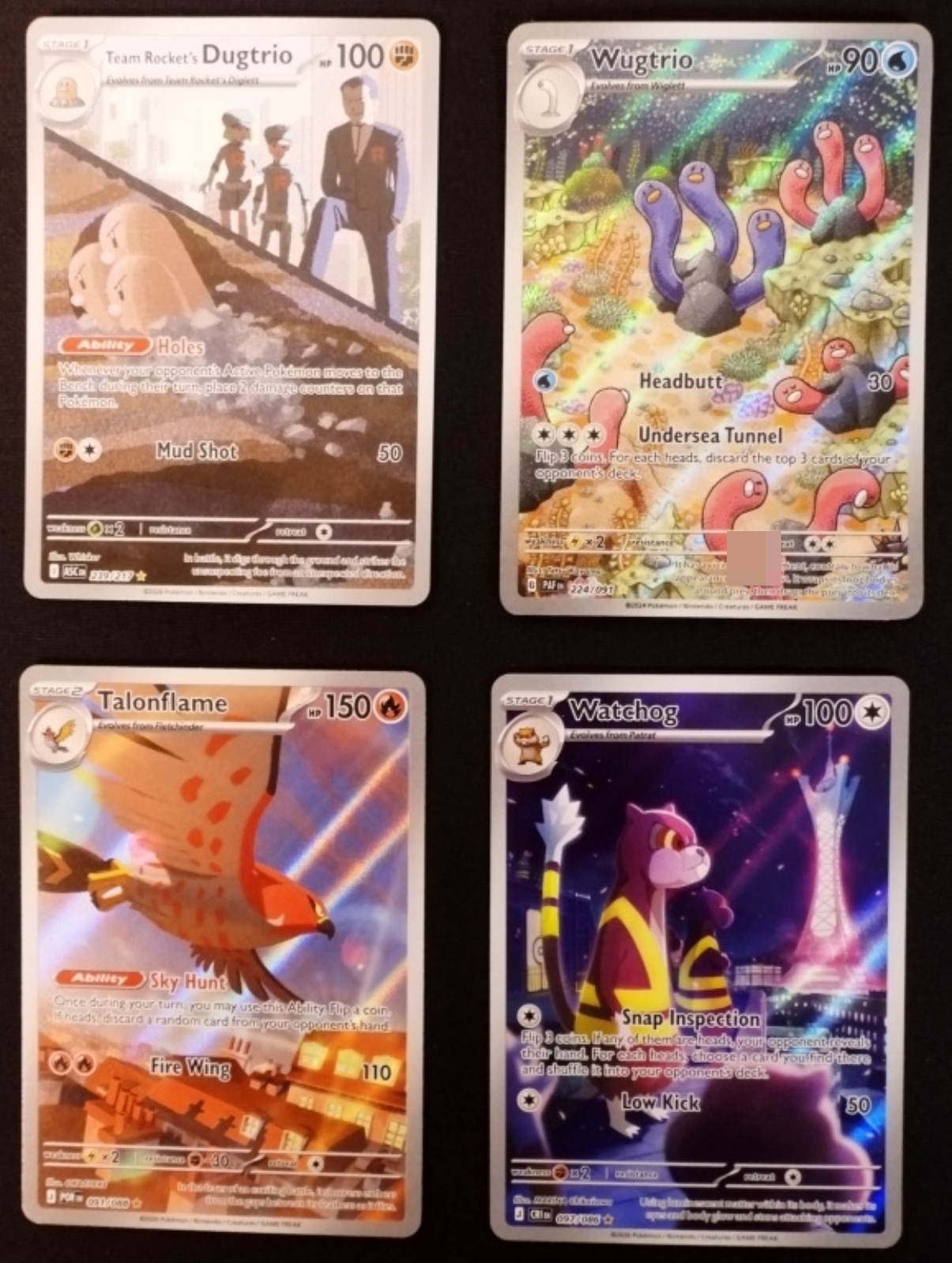 Pokemon Card Lot, 8 Illustration Rares