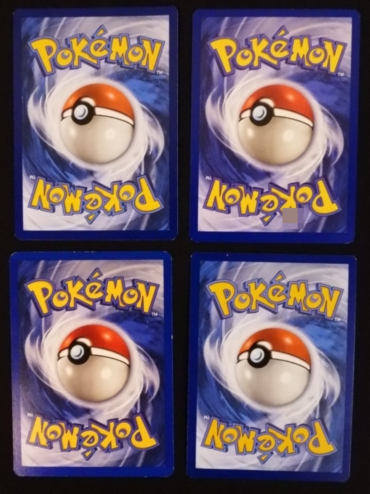 Pokemon Card Lot, 4 Pikachu Cards, Mixed Sets