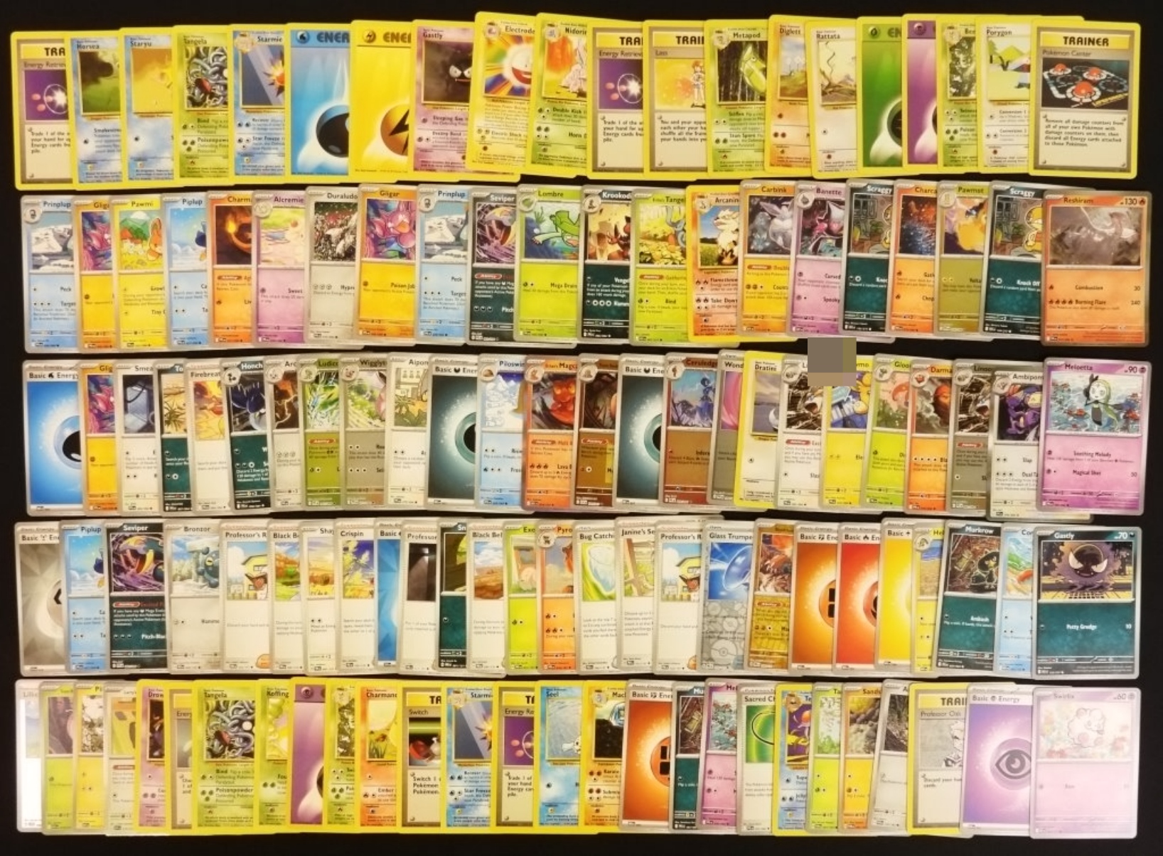 Pokemon Card Mix Lot, 100+ Cards