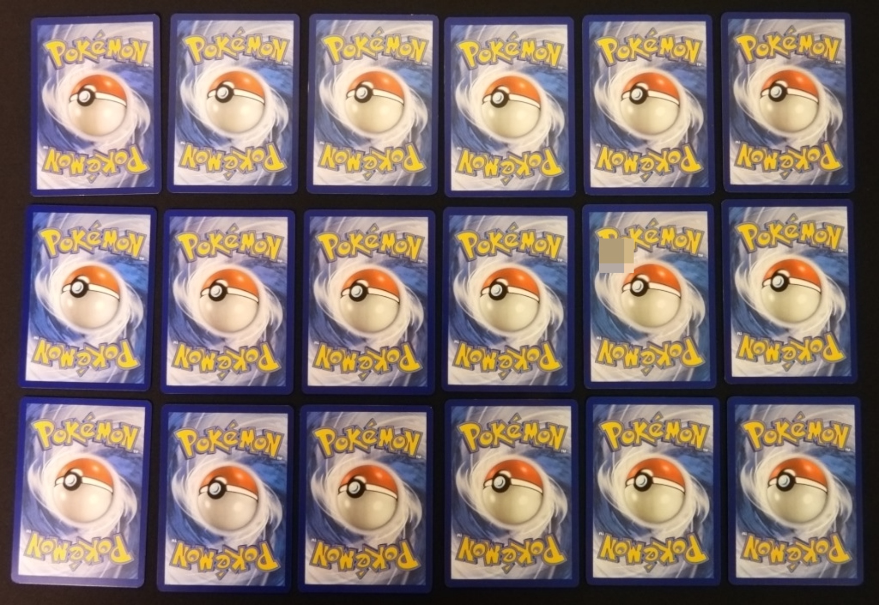 Pokemon Trainer Card Lot, 18 Cards