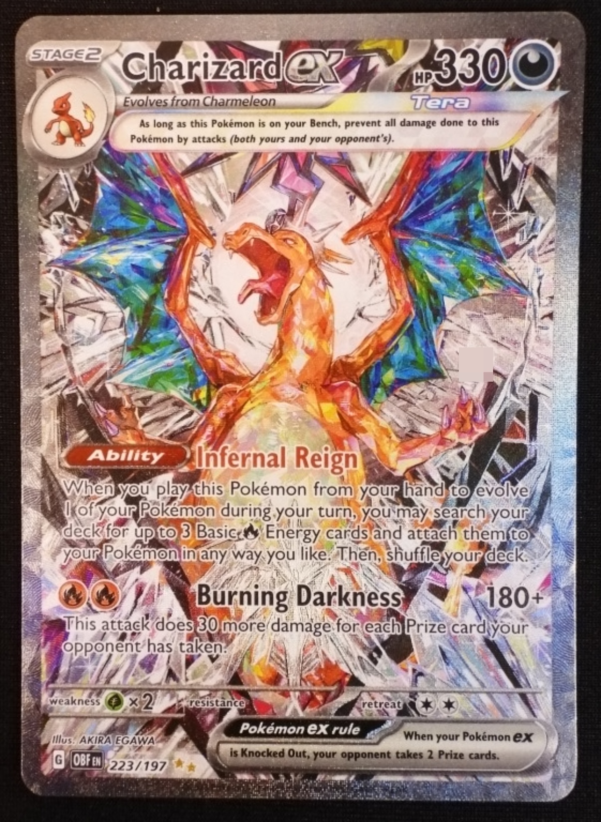 2023 Charizard ex Obsidian Flames #223/197