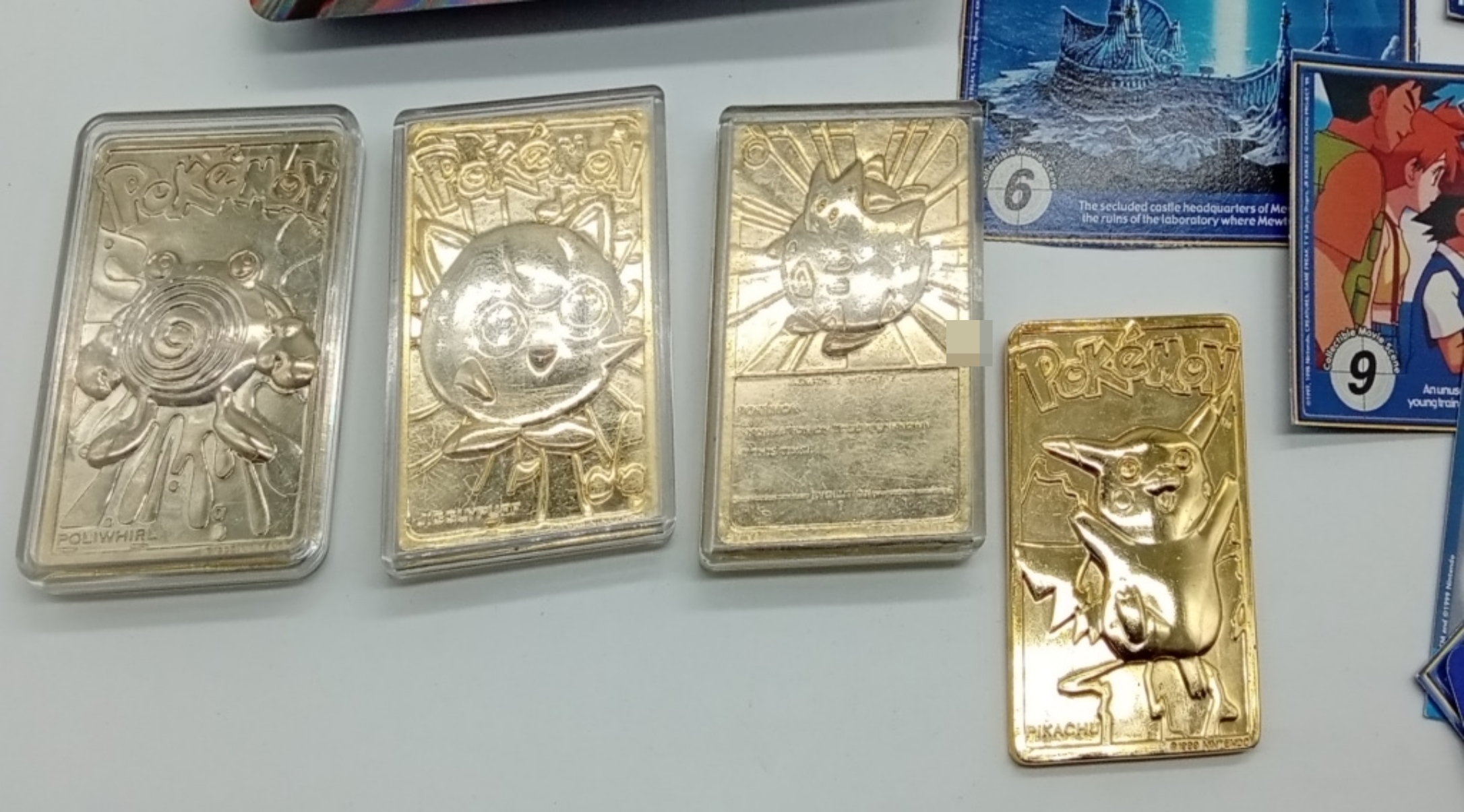 Pokemon Card Lot, 12+ Items, Mixed Sets & Gold Re