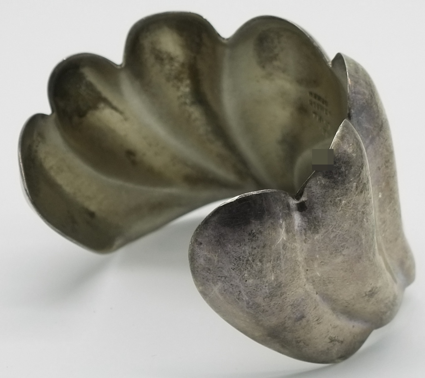 Sterling Taxco Mexico Cuff Bracelet