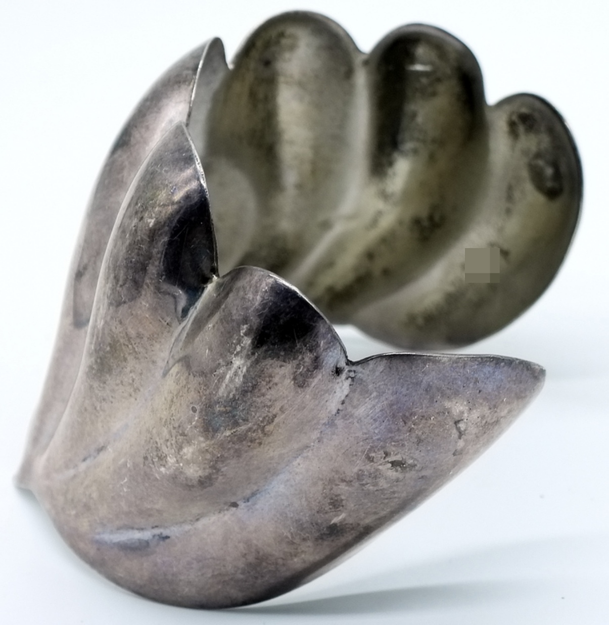 Sterling Taxco Mexico Cuff Bracelet