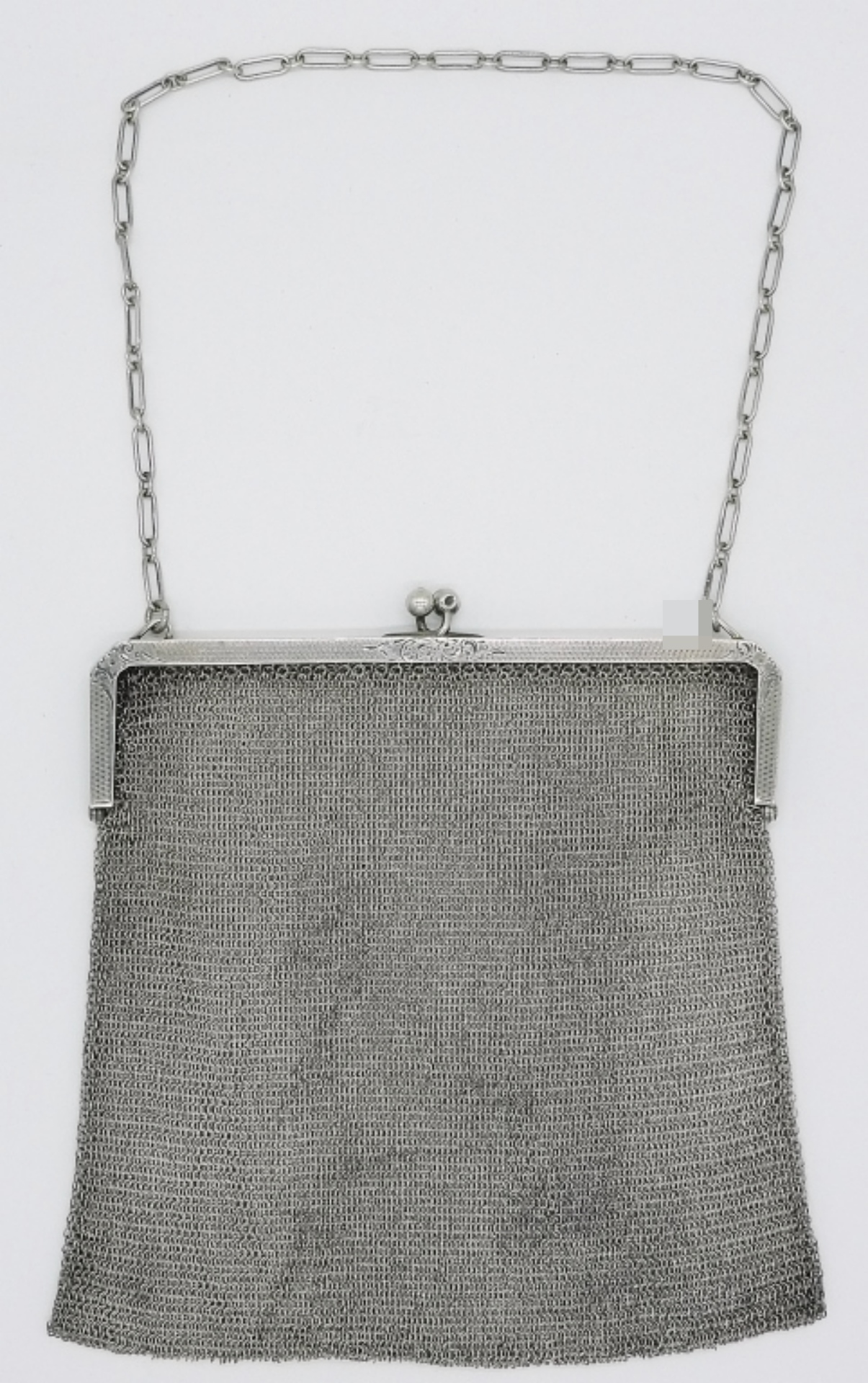 Reed & Barton 900 Silver Mesh Purse