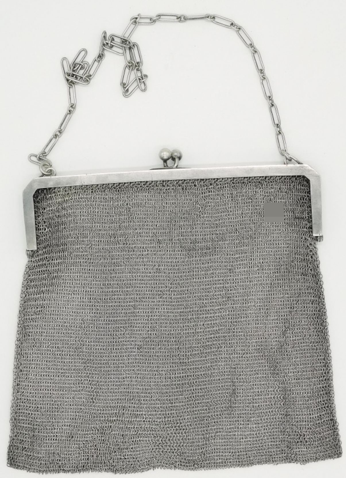Reed & Barton 900 Silver Mesh Purse